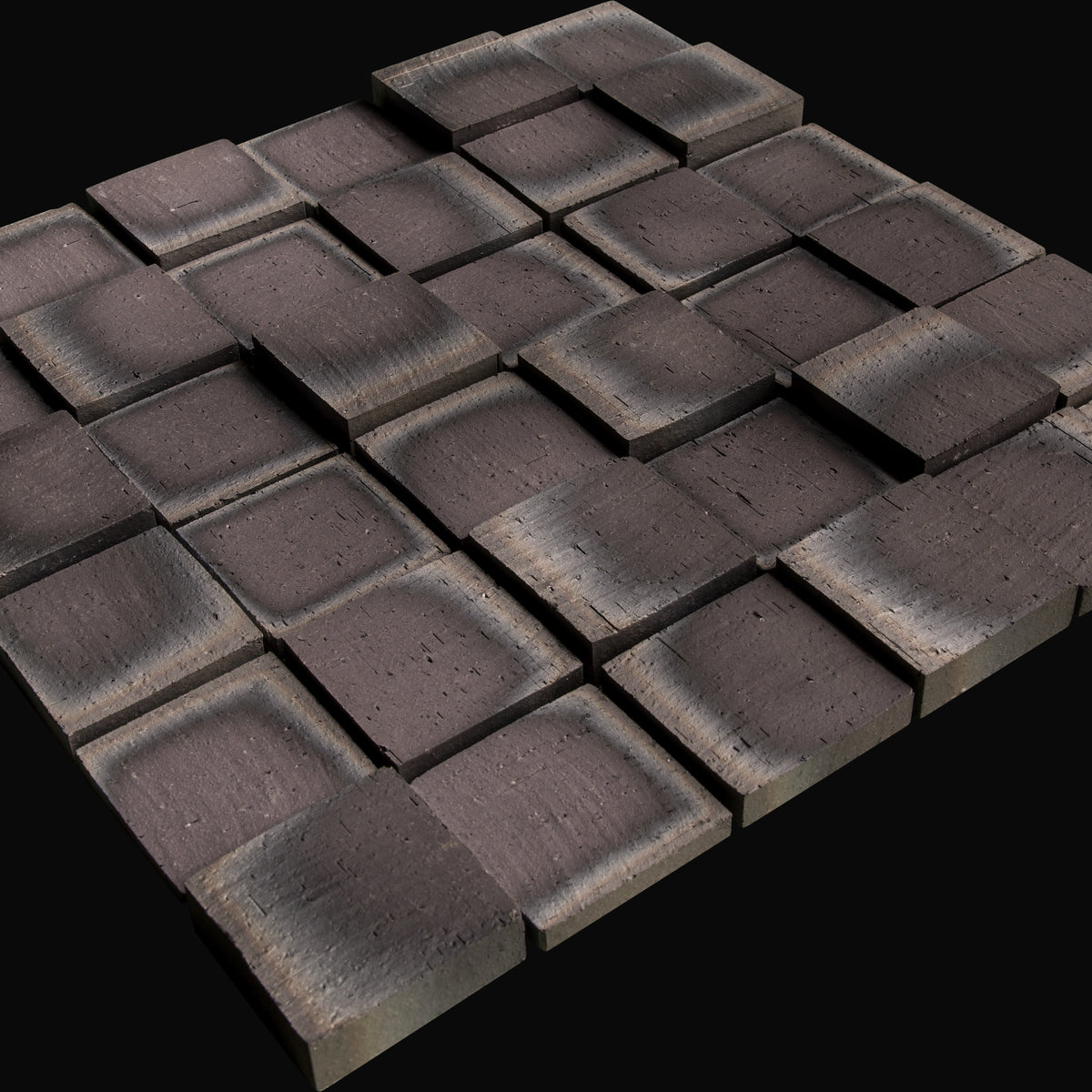 Koyo Ibushi Arare LL Japanese porcelain wall tile – Mittsu Japanese Tiles
