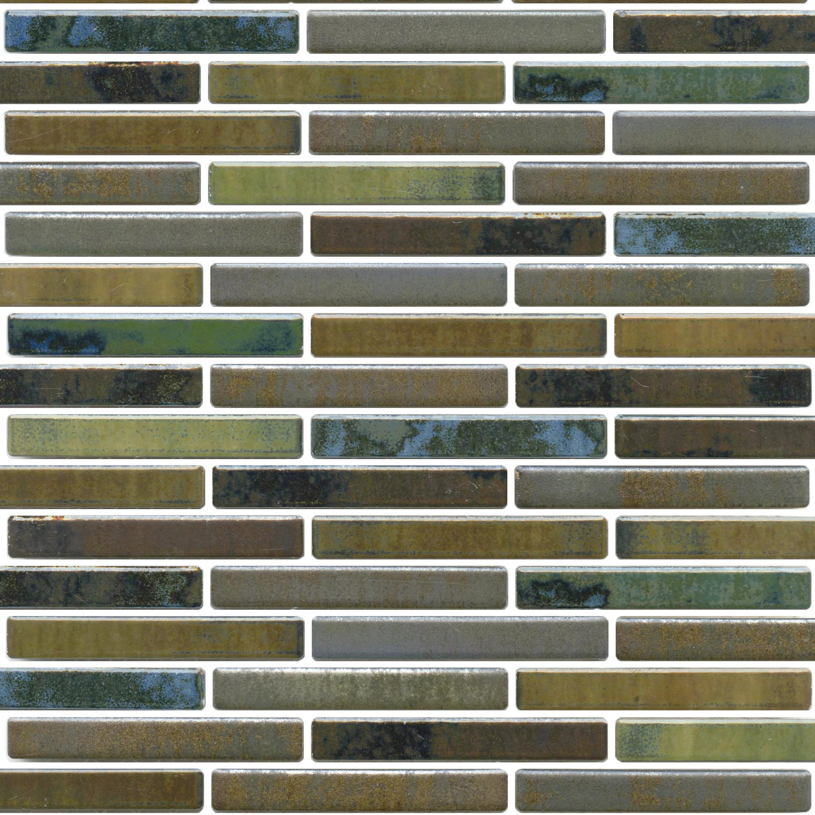 Kujaku Sample | Japanese Tiles with Colour & Texture for Designers