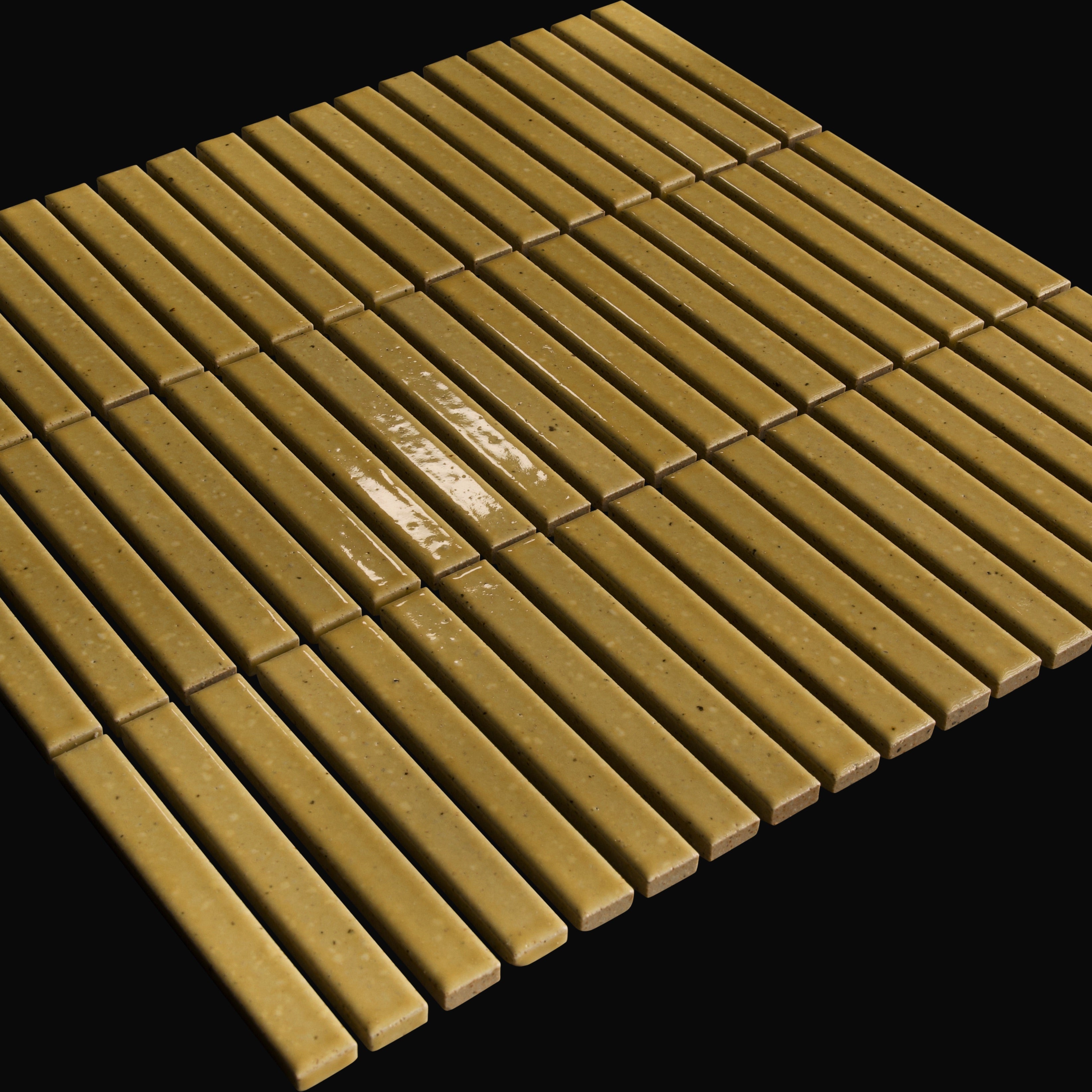 Kaji Mini Border - Japanese Porcelain Wall Tile