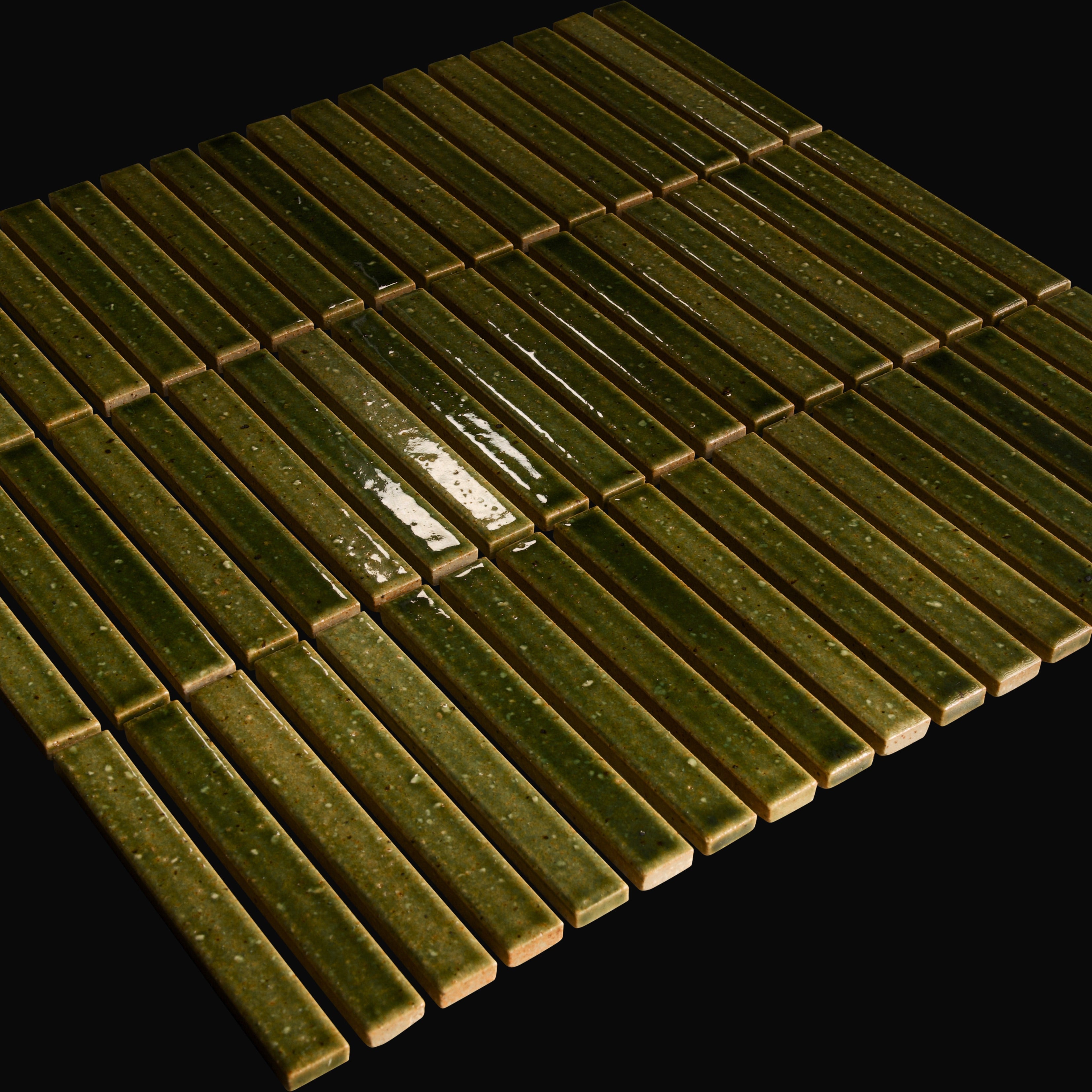 Kaji Mini Border - Japanese Porcelain Wall Tile