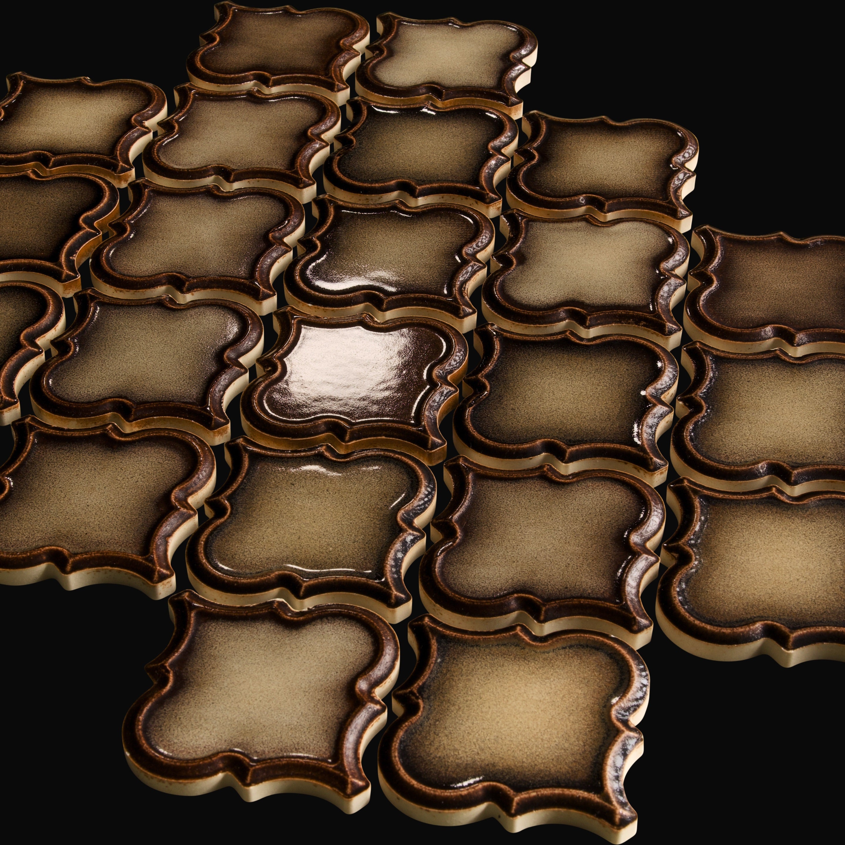 Kamon - Japanese Ceramic Wall Tile