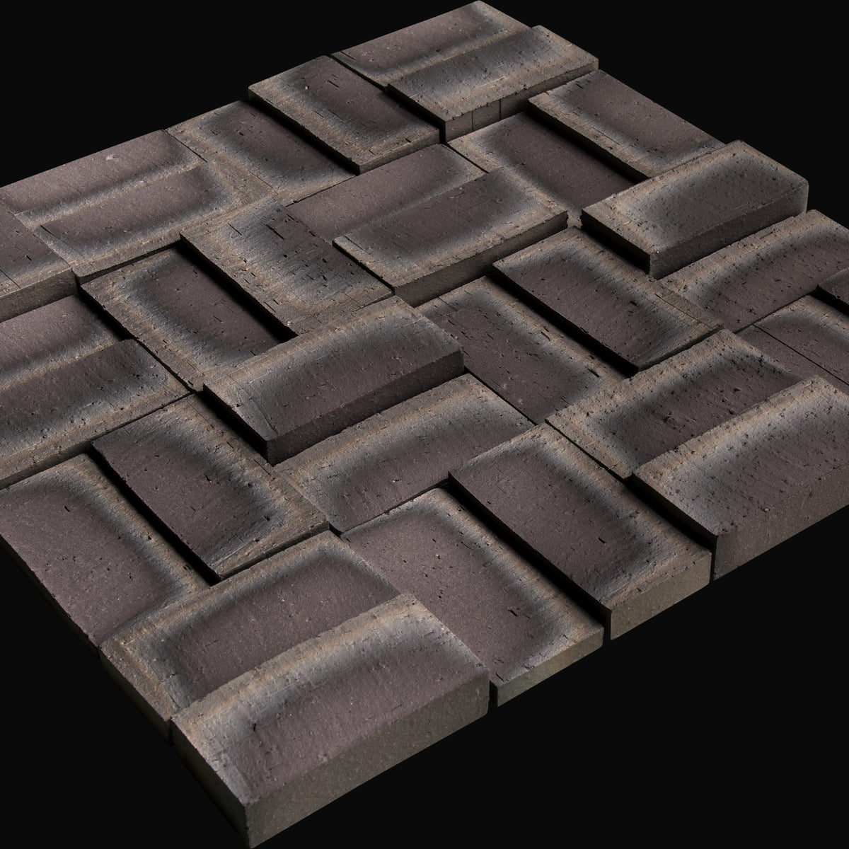 Koyo Ibushi Kasuri Uneven Japanese porcelain wall tile – Mittsu Japanese Tiles