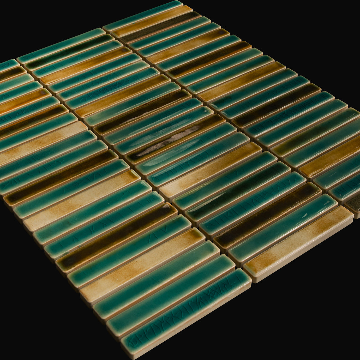 Kujaku - Japanese Porcelain Wall Tile