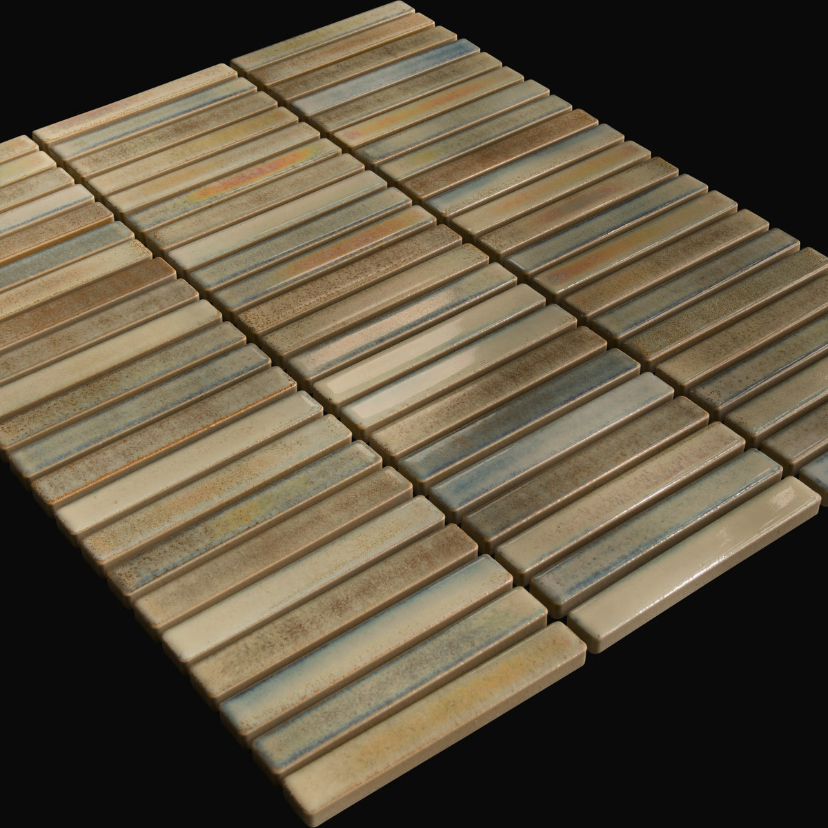 Kujaku - Japanese Porcelain Wall Tile