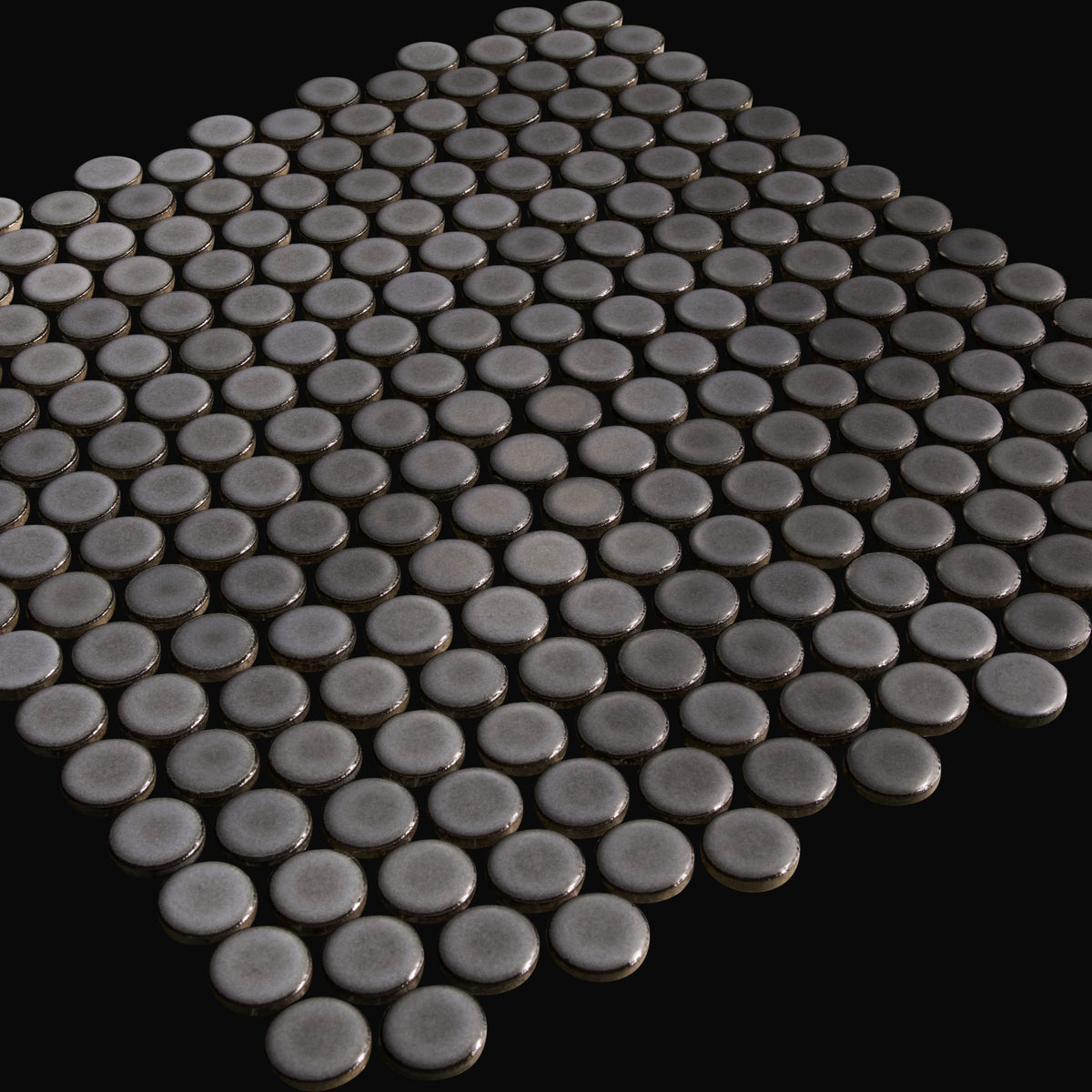 Maru 19mm Japanese porcelain wall tile in Storm – Mittsu Japanese Tiles