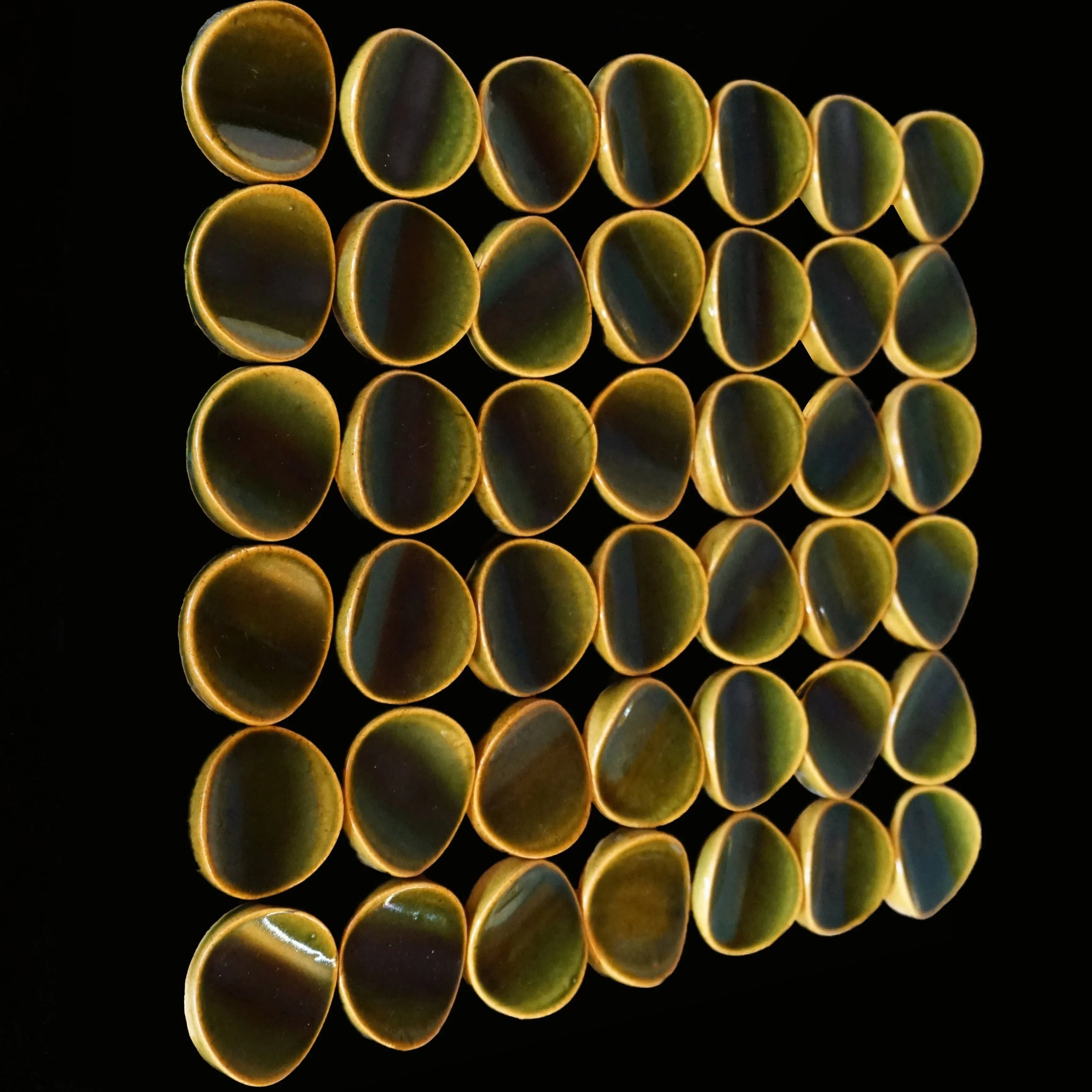 Moon Tile Sample | Japanese 3D Ceramic Tile