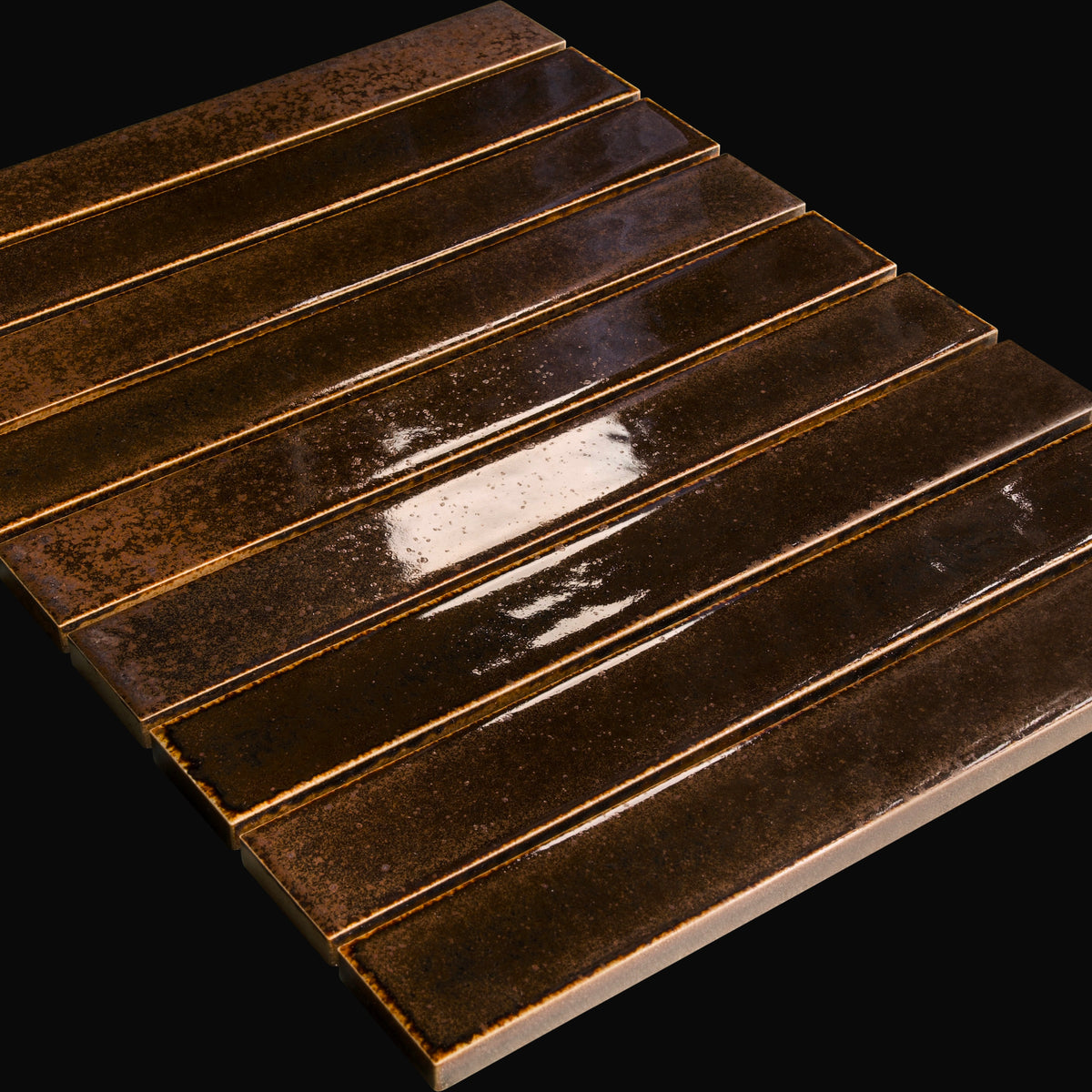 Sabi Flat Japanese porcelain wall tile in Twilight Earth – Mittsu Japanese Tiles