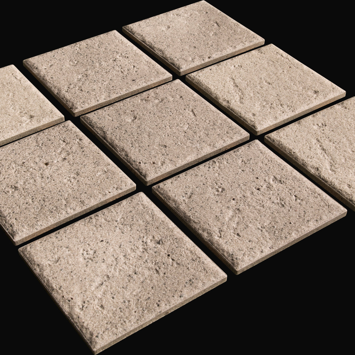 Tokiwa 100mm Japanese porcelain floor tile in Grey Mix – Mittsu Japanese Tiles