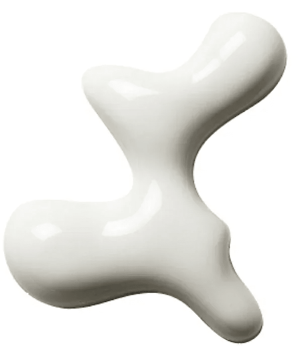 Japanese ceramic wall tiles Amorphic Sample in White from Mittsu Japanese Tiles