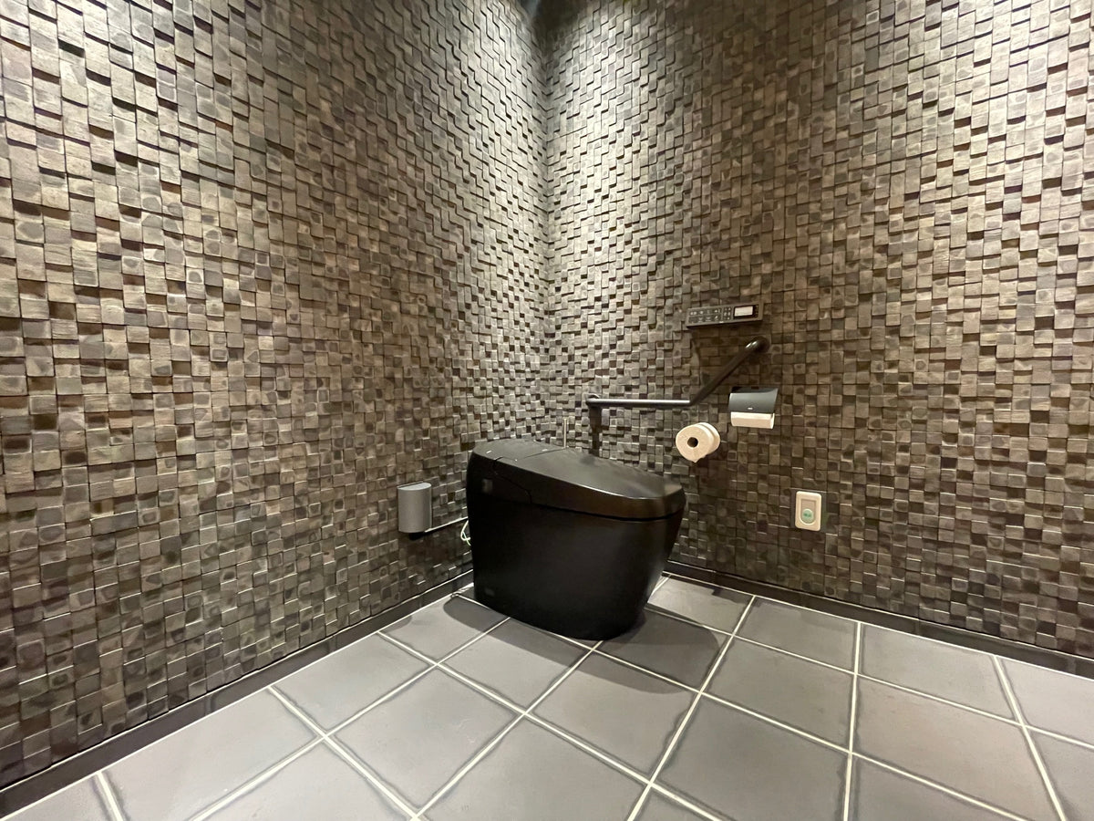Arare Large and Jin floor tiles at Hermès Tokyo