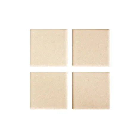 Japanese ceramic wall tiles Blackcomb Sample in Pale Taupe from Mittsu Japanese Tiles