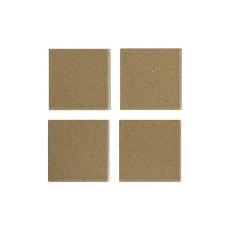 Japanese ceramic wall tiles Blackcomb Sample in Raw Umber from Mittsu Japanese Tiles