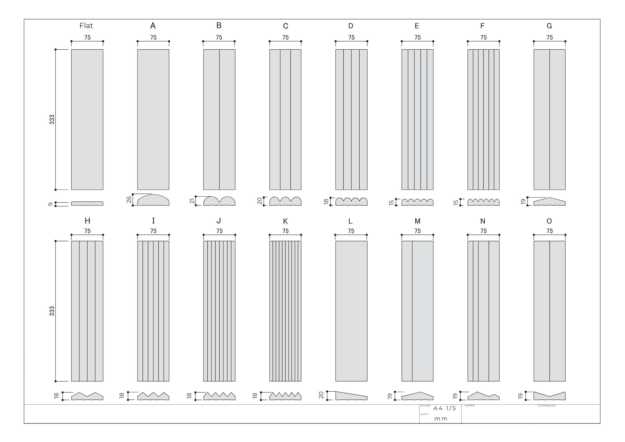 Japanese ceramic wall tiles Hikari Flow in Pear Skin from Mittsu Japanese Tiles