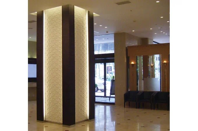 Japanese ceramic wall tiles Hishigata Sample in White from Mittsu Japanese Tiles