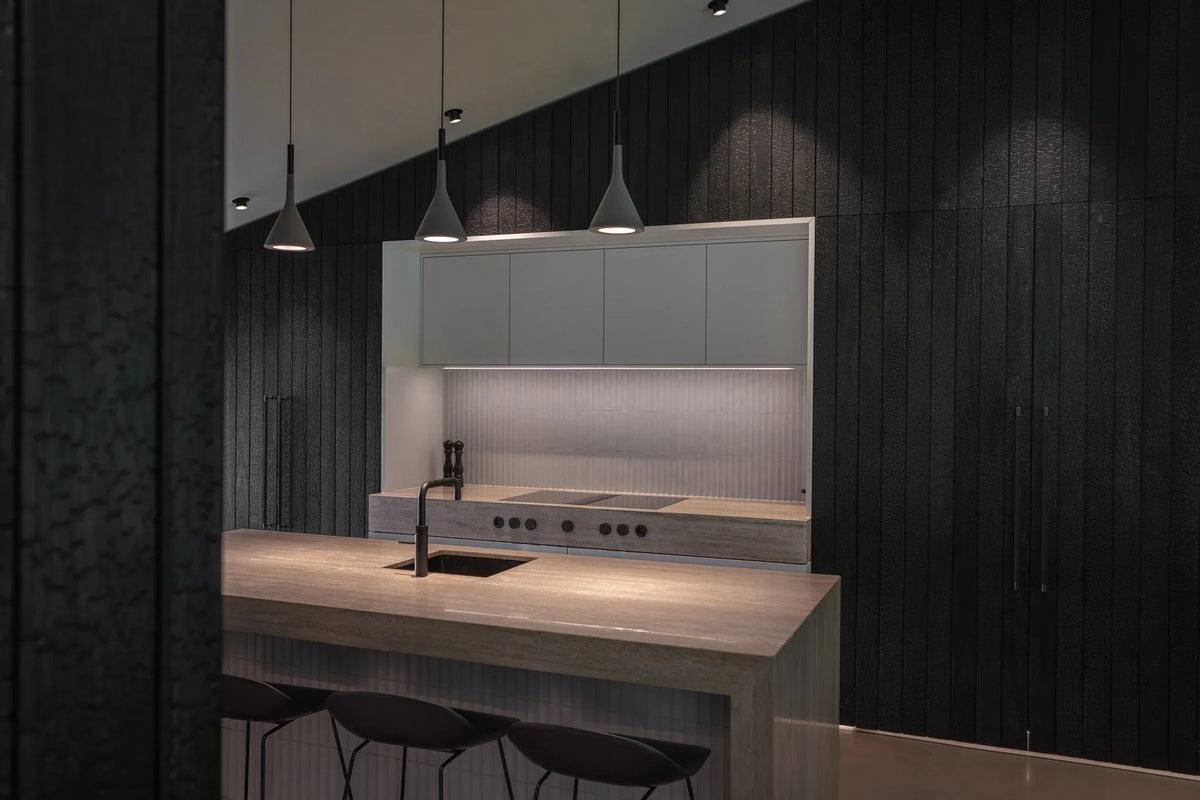 Ka-Bu Japanese porcelain wall tile in Ibushi Black – Mittsu Japanese Tiles