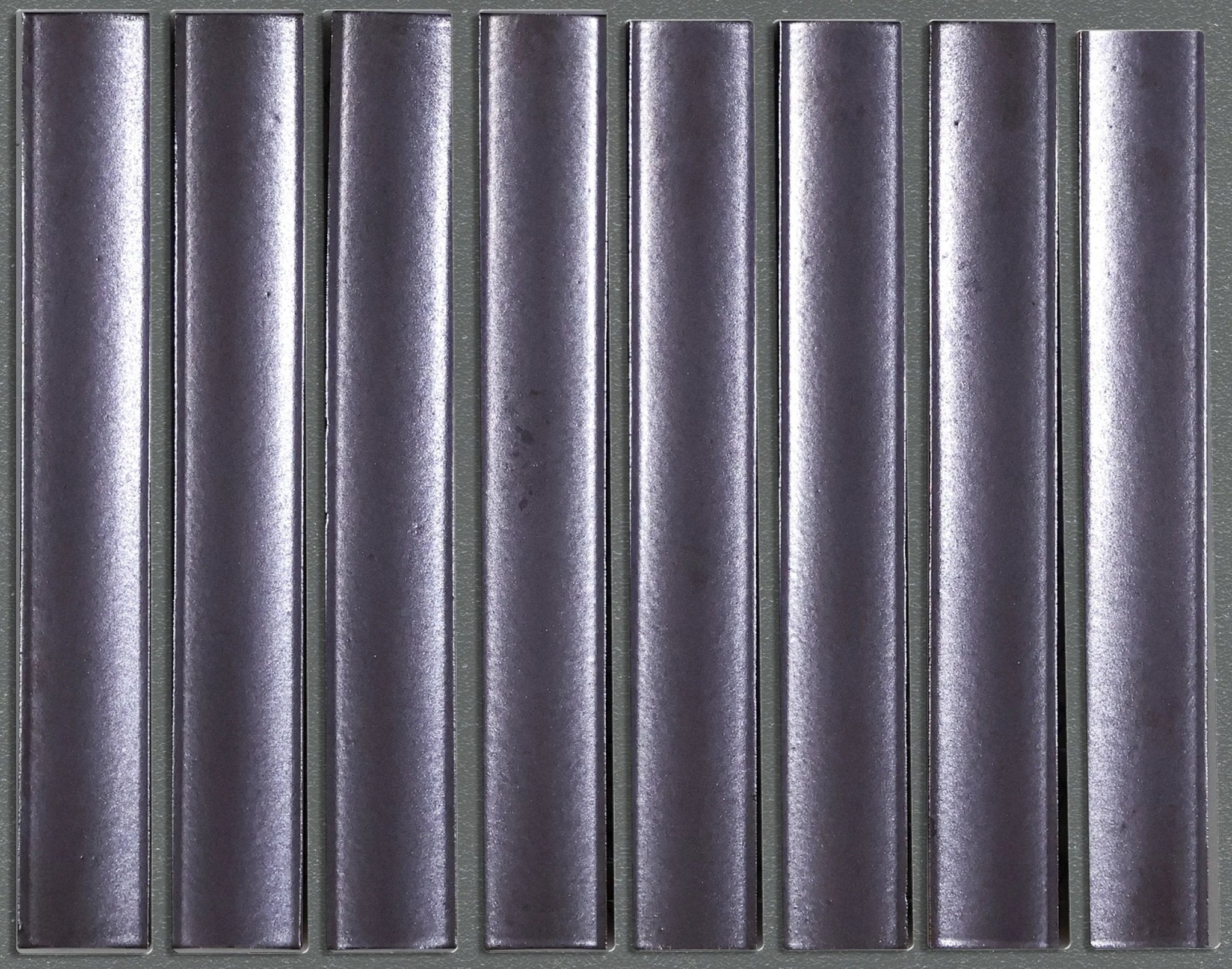 Japanese ceramic wall tiles Ka - Bu Sample in Ibushi Black from Mittsu Japanese Tiles