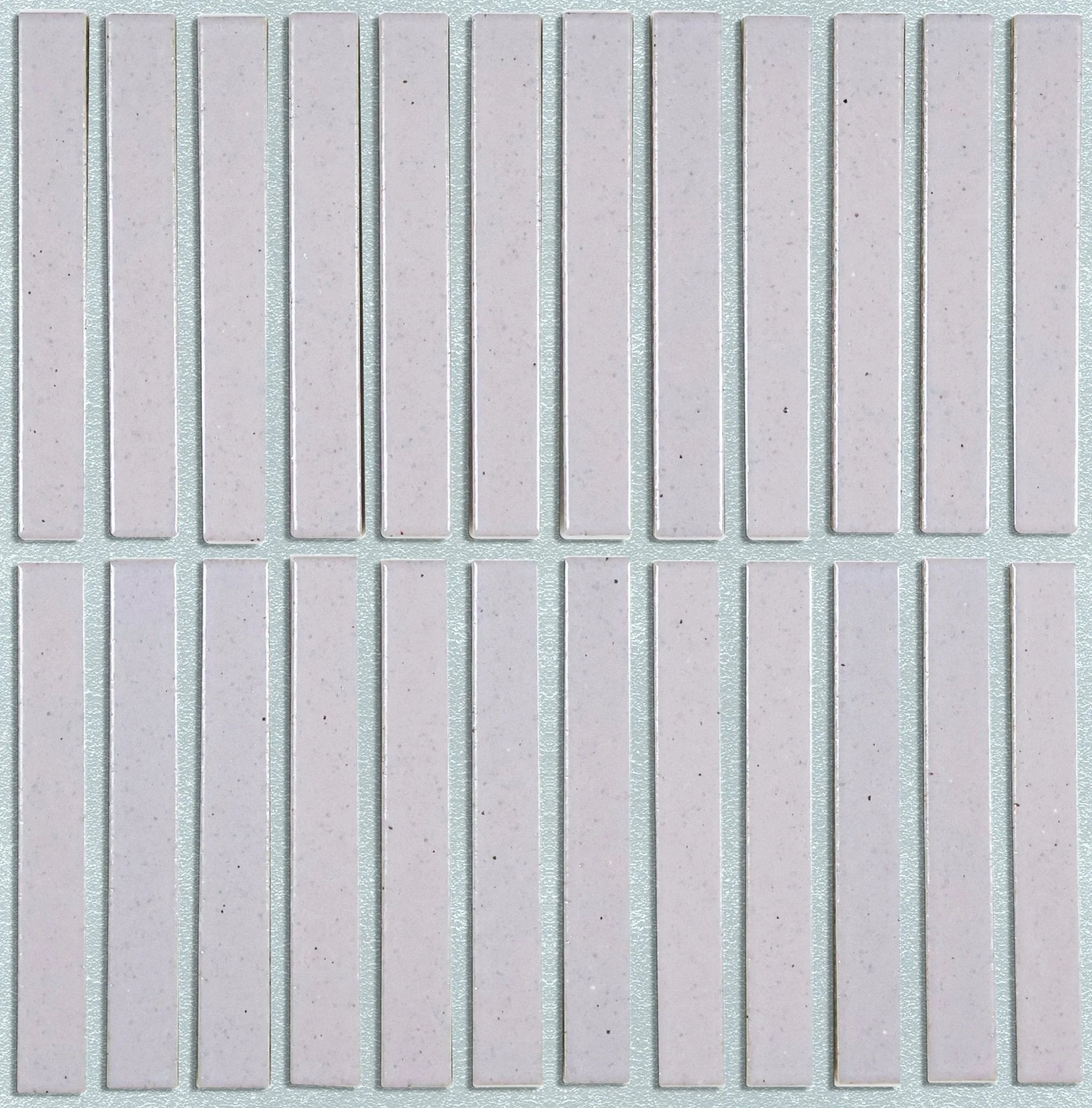 Japanese ceramic wall tiles Kaji Border in Mustard from Mittsu Japanese Tiles