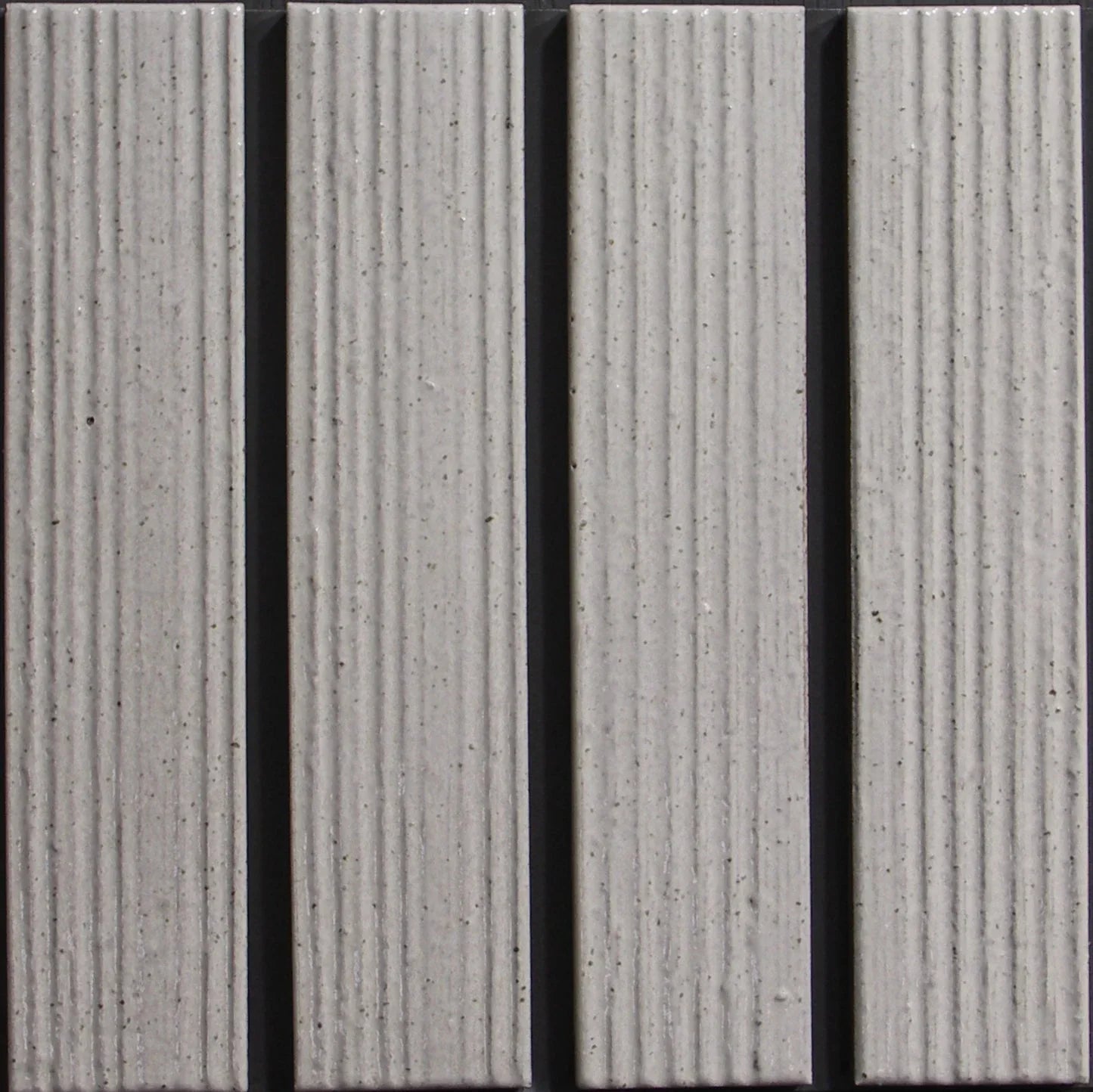 Japanese ceramic wall tiles Kaji Juhi Sample in Off White from Mittsu Japanese Tiles