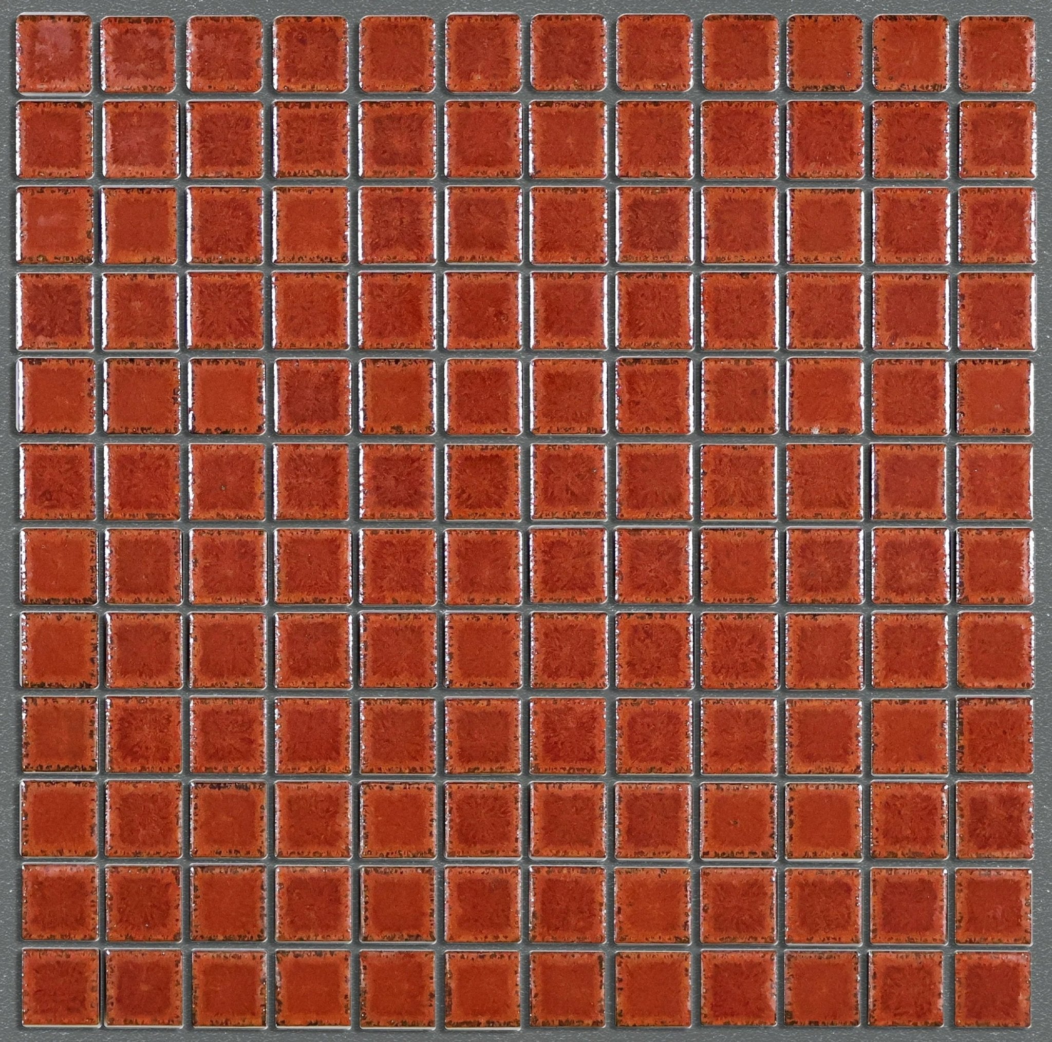 Japanese ceramic wall tiles Kaji Ko in Mustard from Mittsu Japanese Tiles