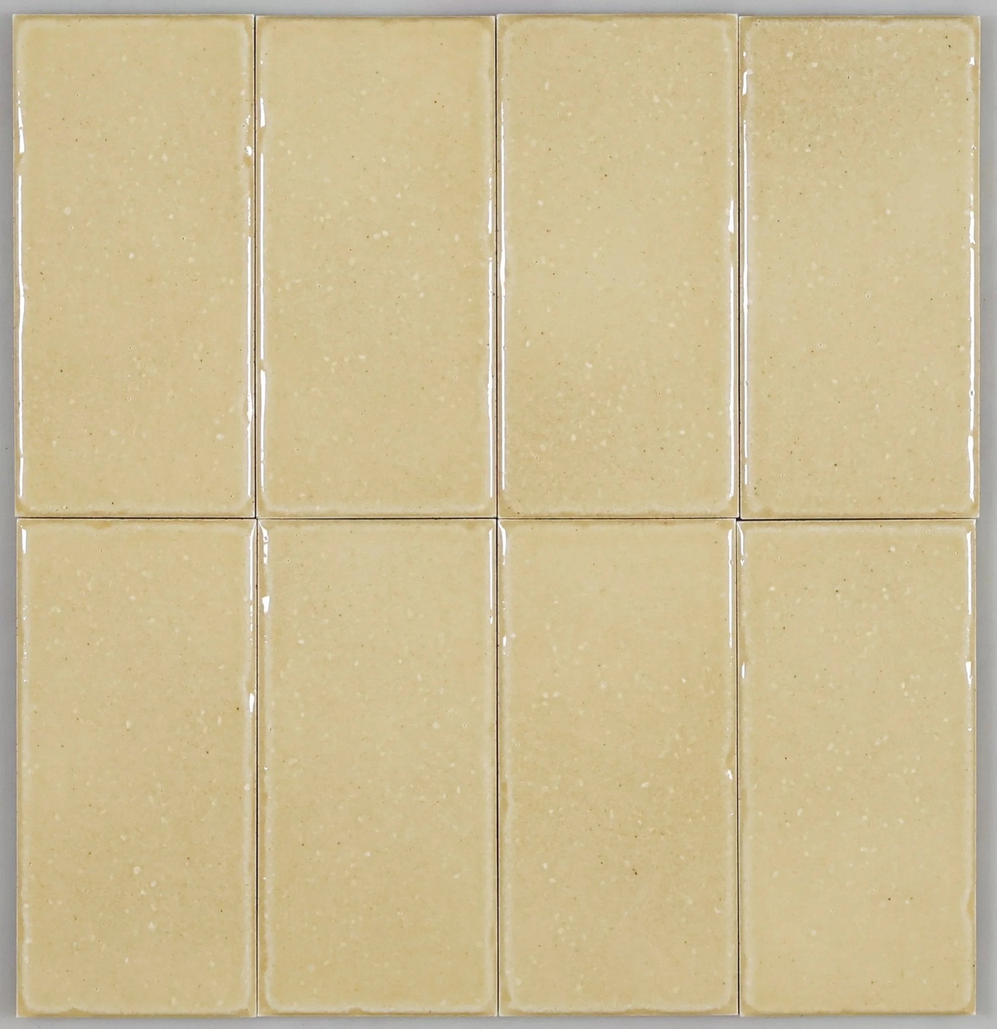 Japanese ceramic wall tiles Kaji Kukei in Taupe from Mittsu Japanese Tiles