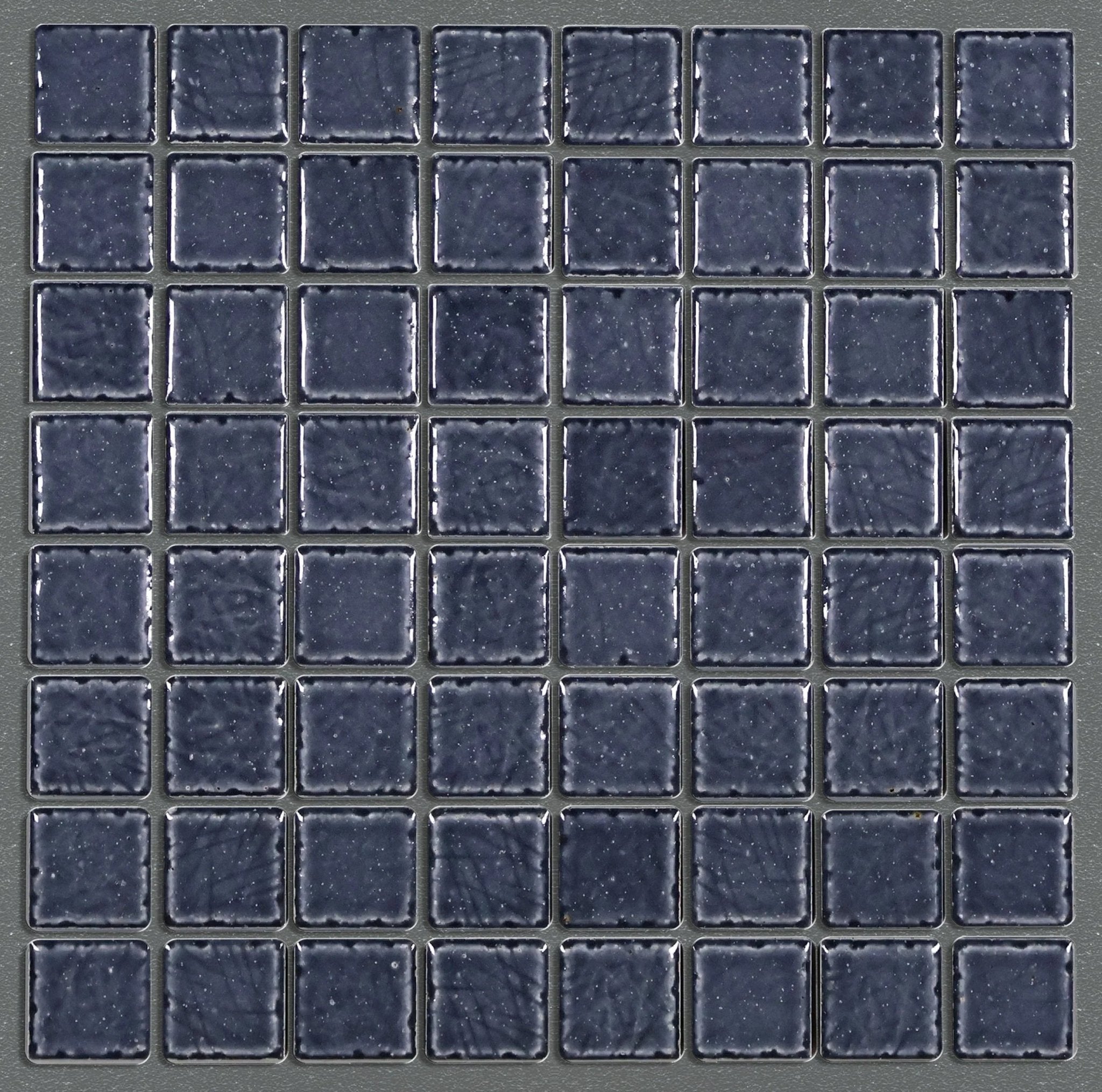 Japanese ceramic wall tiles Kaji Naka in Wrought Iron from Mittsu Japanese Tiles