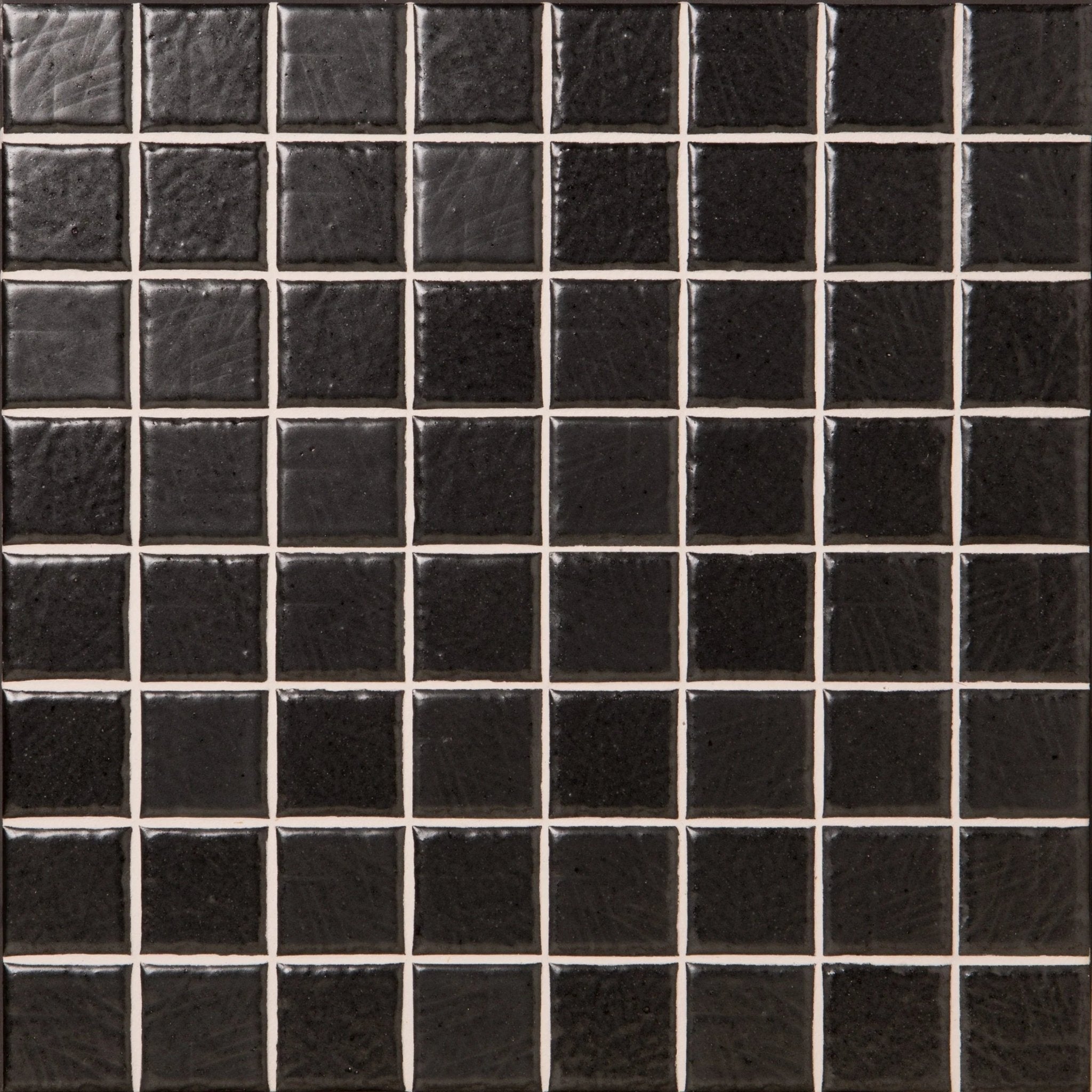 Japanese ceramic wall tiles Kaji Naka Sample in Wrought Iron from Mittsu Japanese Tiles
