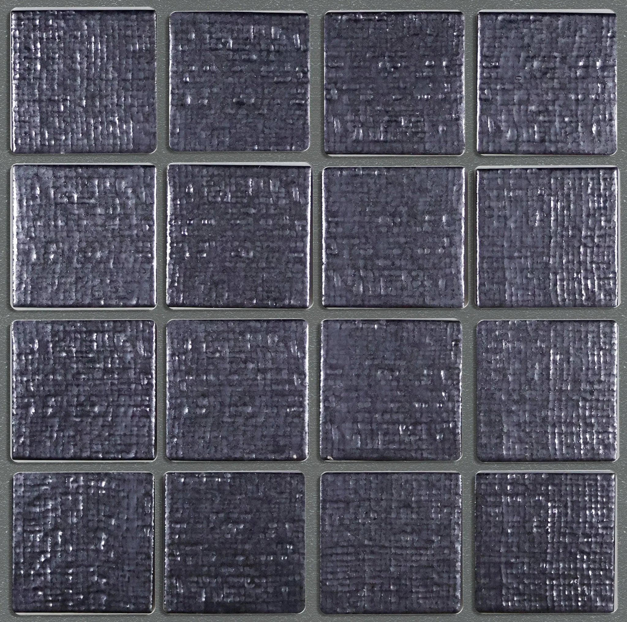 Japanese ceramic wall tiles Kaji Oki in Rifle Green from Mittsu Japanese Tiles