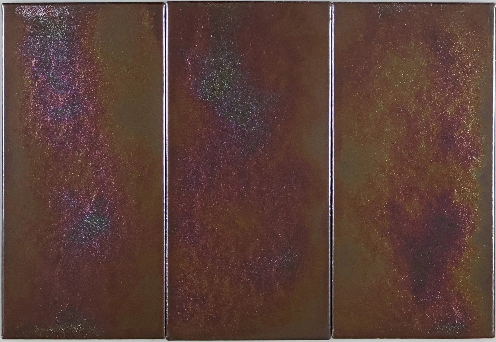 Japanese ceramic wall tiles Kohsai in Gun Metal from Mittsu Japanese Tiles