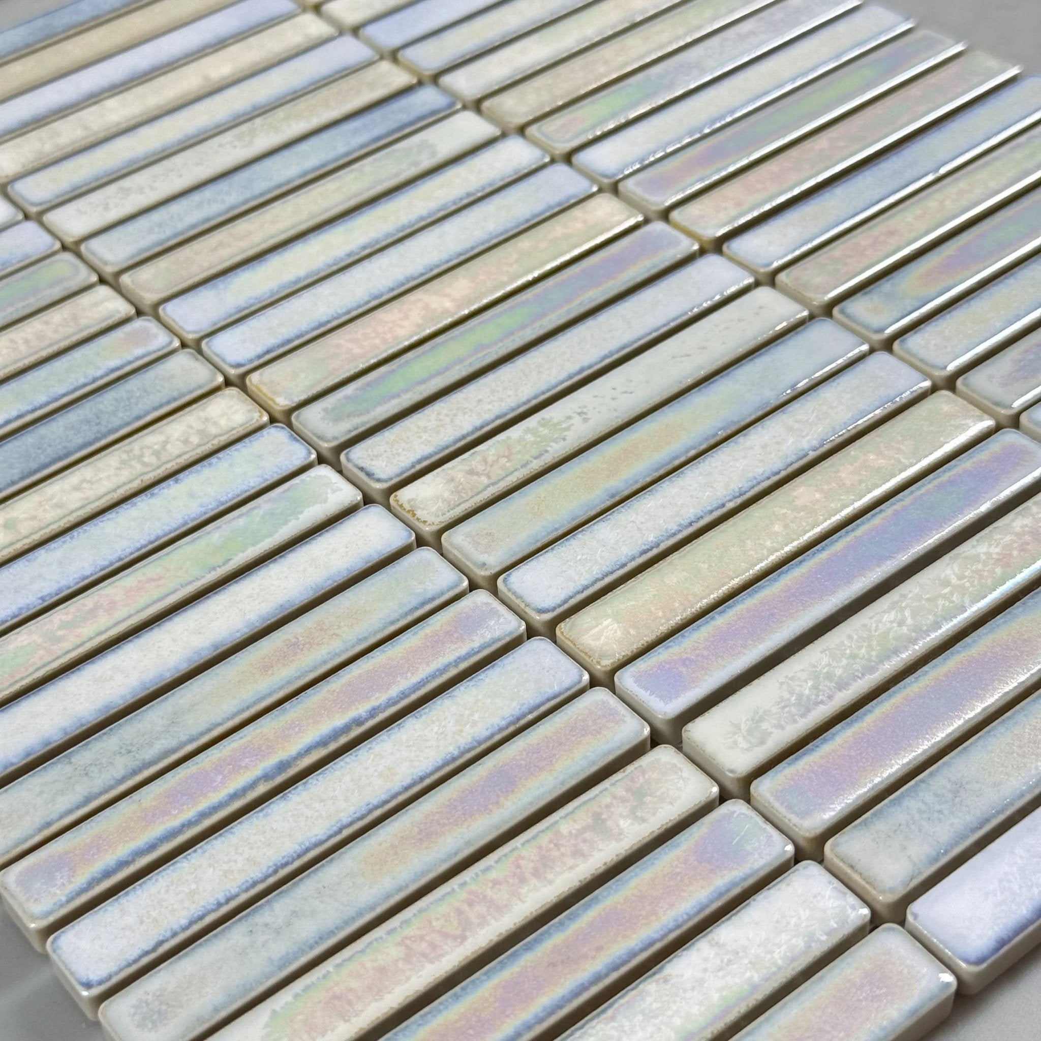 Japanese ceramic wall tiles Kujaku in Osaki from Mittsu Japanese Tiles