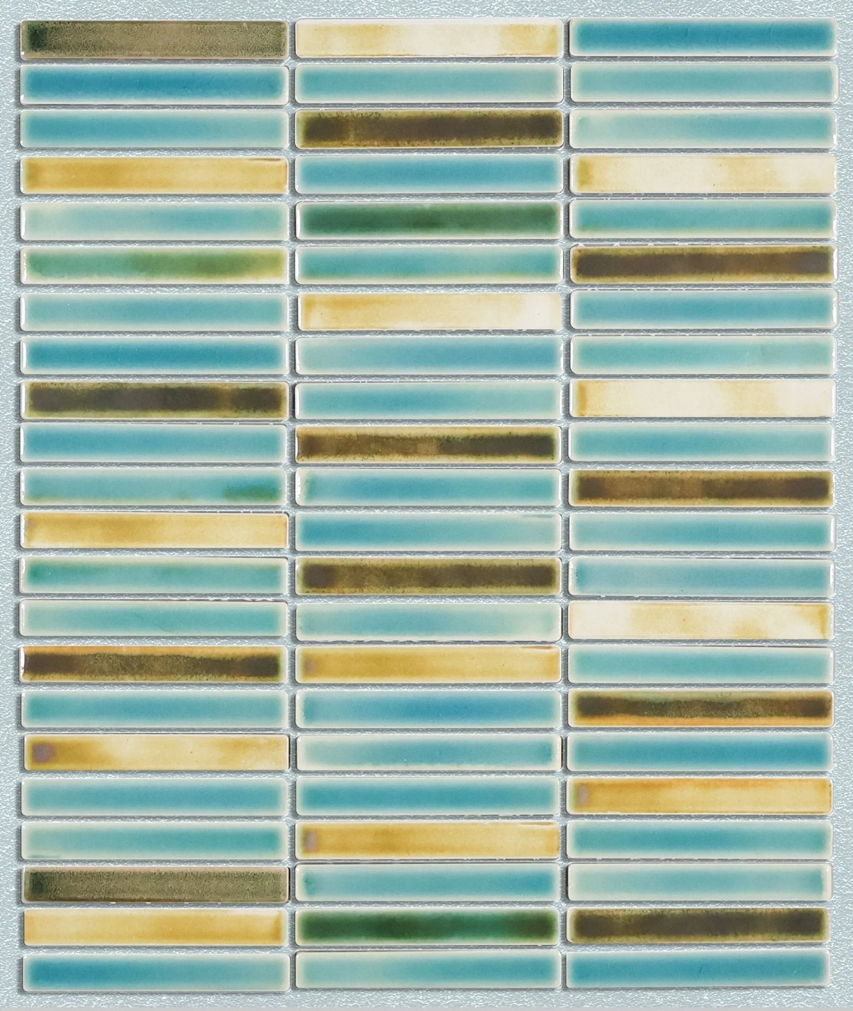 Japanese ceramic wall tiles Kujaku in Komaki from Mittsu Japanese Tiles