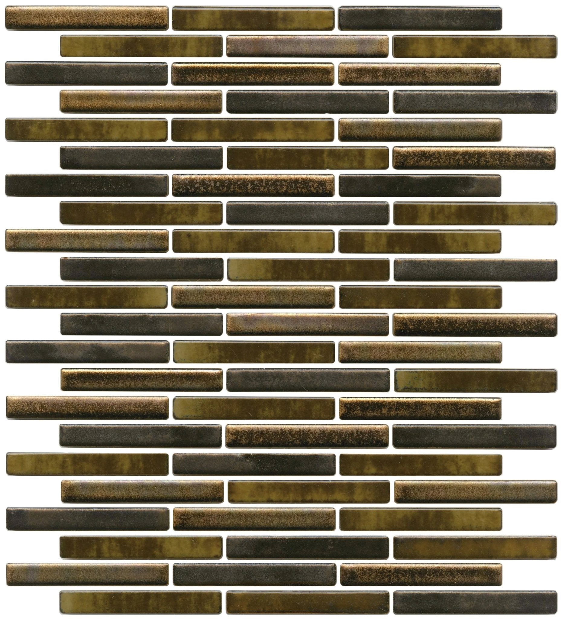 Japanese ceramic wall tiles Kujaku Sample in Ibushi from Mittsu Japanese Tiles