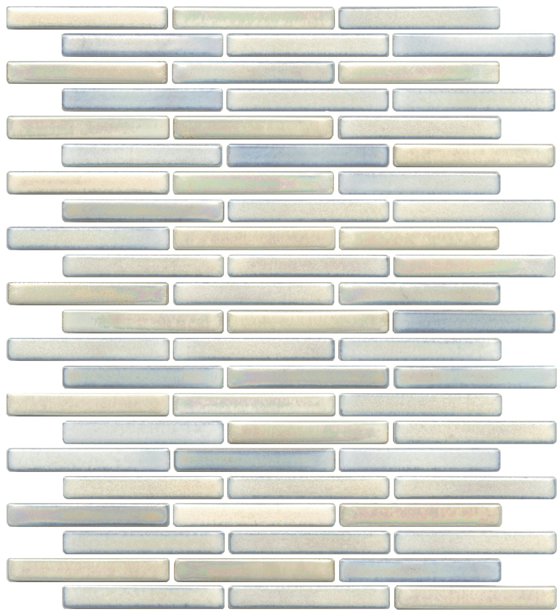 Japanese ceramic wall tiles Kujaku Sample in Osaki from Mittsu Japanese Tiles