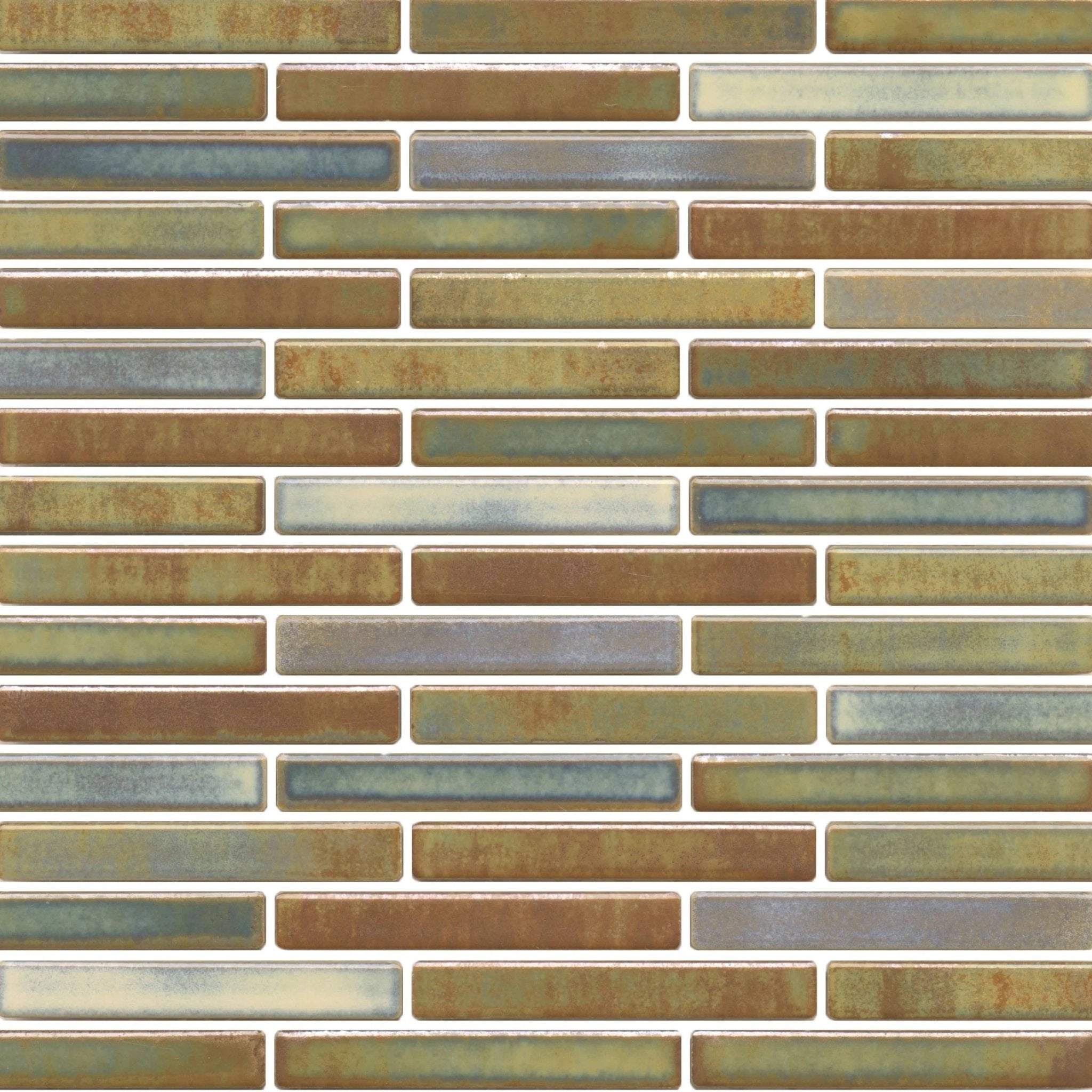 Japanese ceramic wall tiles Kujaku Sample in Gotemba from Mittsu Japanese Tiles