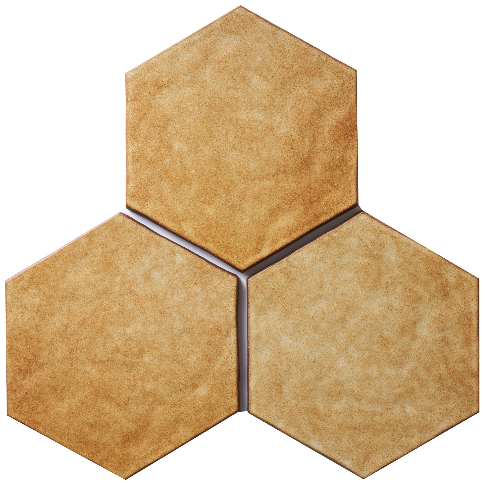 Japanese ceramic wall tiles Daichi Sample in Harvest from Mittsu Japanese Tiles