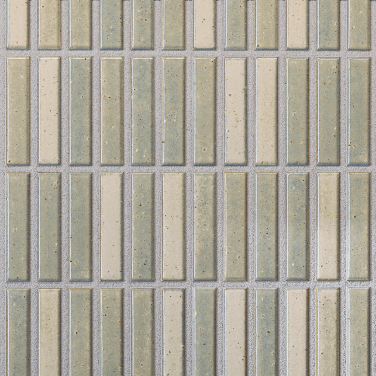 Japanese ceramic wall tiles Kogarana - Japanese Porcelain Wall Tile (UAE) in Ocean Haze from Mittsu Japanese Tiles