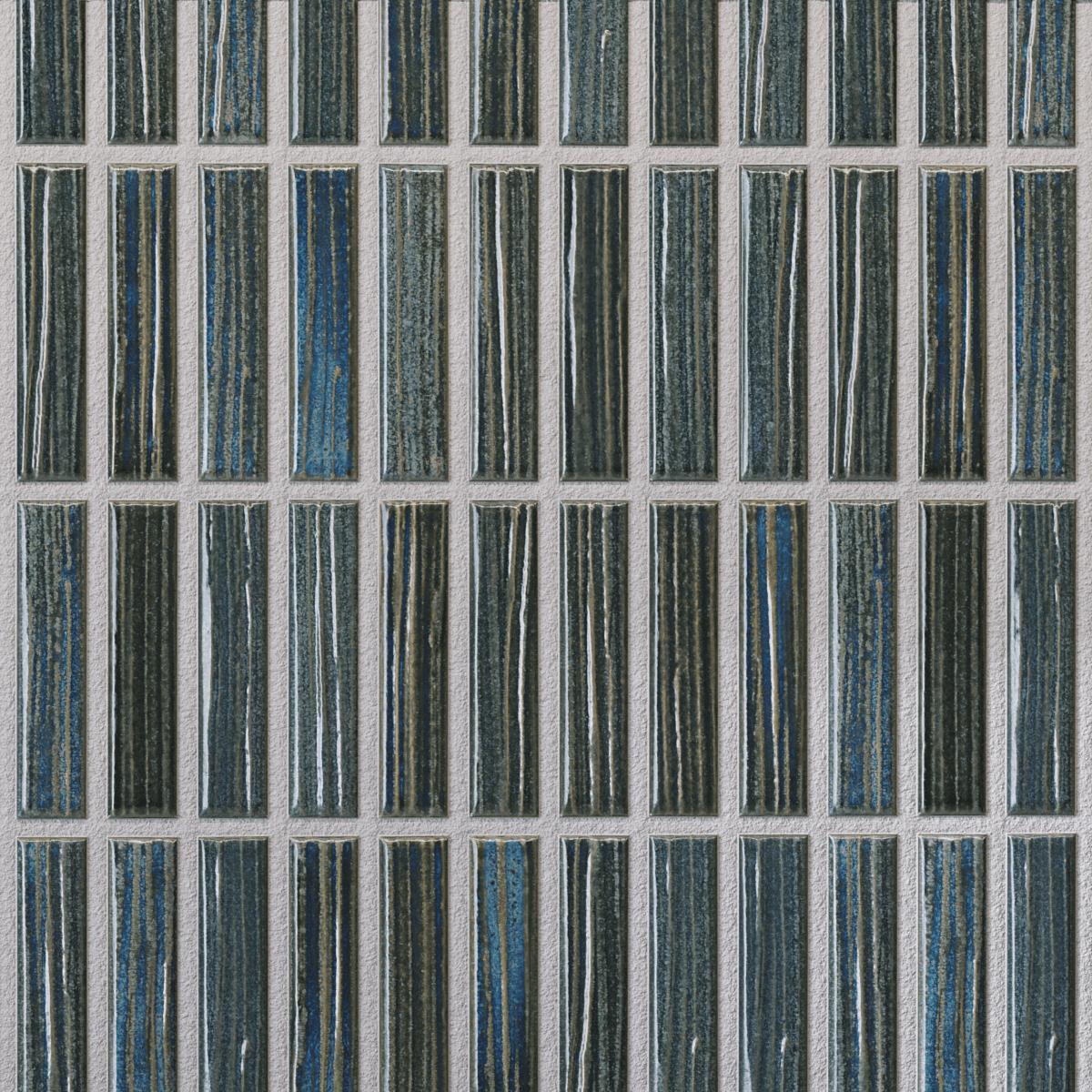 Japanese ceramic wall tiles Kogarana - Japanese Porcelain Wall Tile (UAE) in Kurai from Mittsu Japanese Tiles