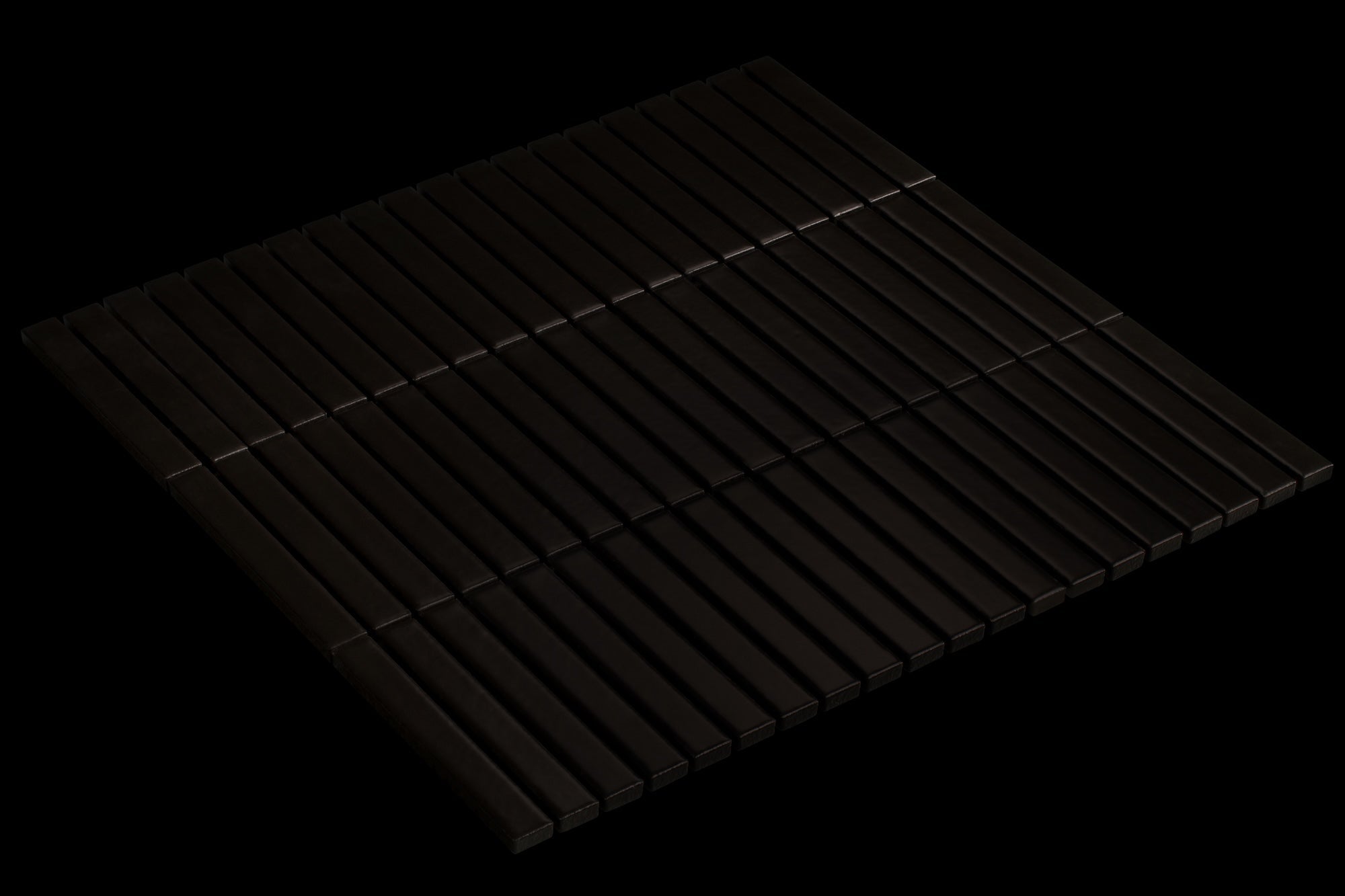 Japanese ceramic wall tiles Yohen Sample - Japanese Porcelain Wall Tile (EU & UK) in Black from Mittsu Japanese Tiles