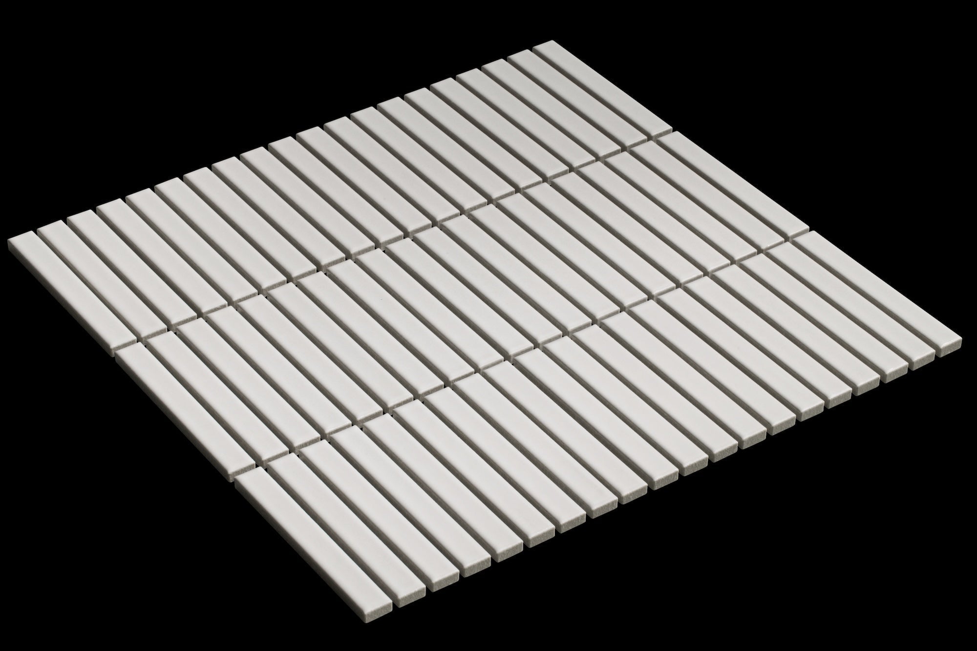 Japanese ceramic wall tiles Yohen Sample - Japanese Porcelain Wall Tile (UAE) in White from Mittsu Japanese Tiles