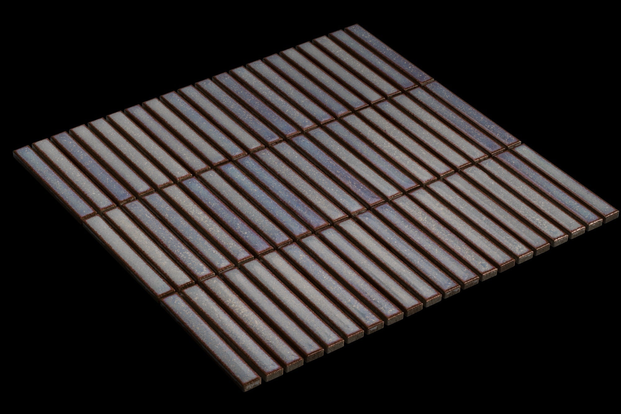Japanese ceramic wall tiles Yohen Sample - Japanese Porcelain Wall Tile (UAE) in Light Turquoise Blue from Mittsu Japanese Tiles