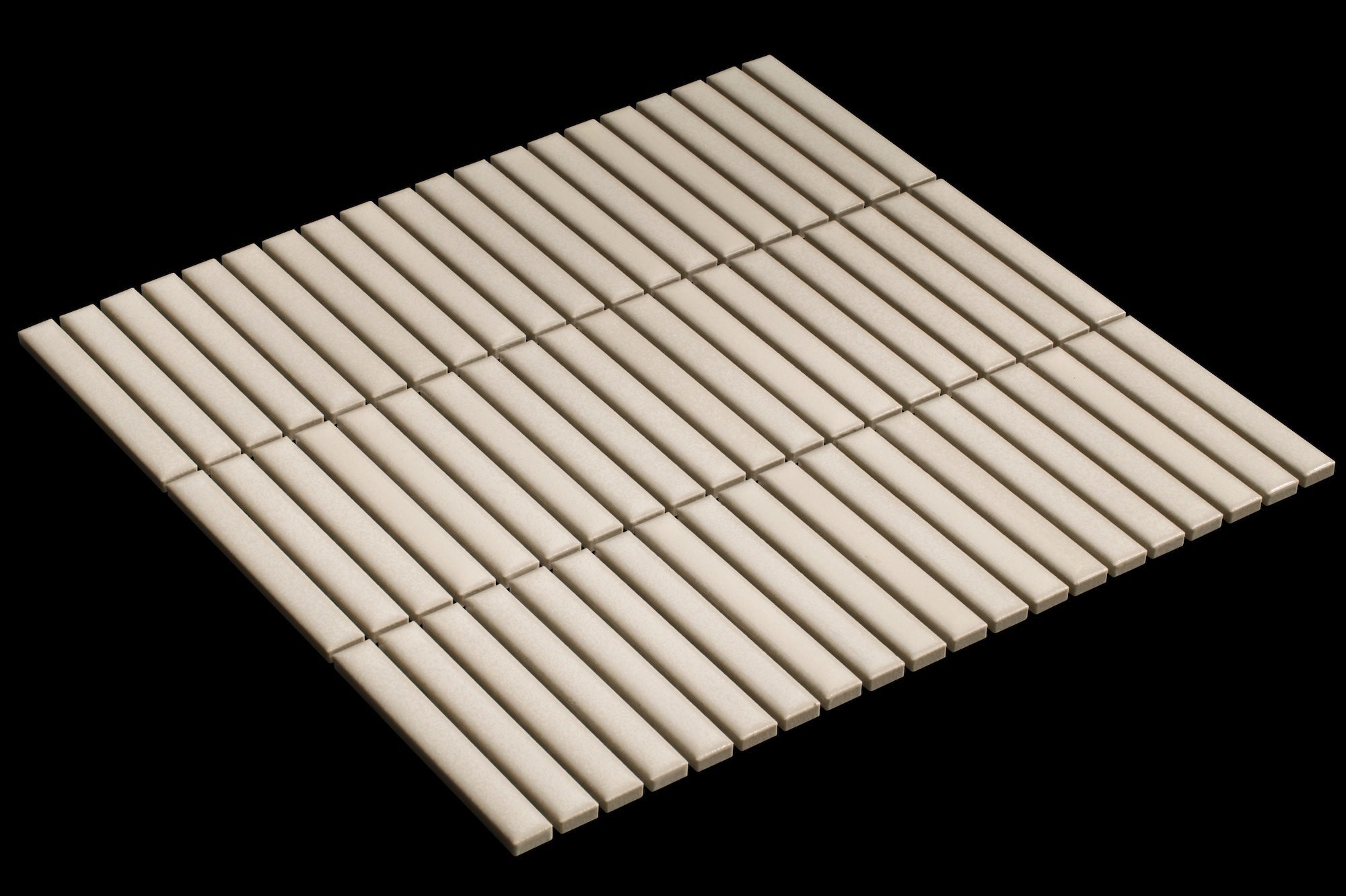 Japanese ceramic wall tiles Yohen Sample - Japanese Porcelain Wall Tile (UAE) in Ivory from Mittsu Japanese Tiles