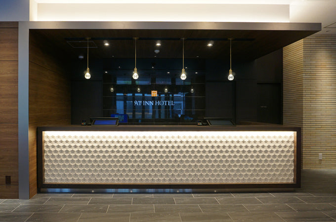 Model Six White hotel reception
