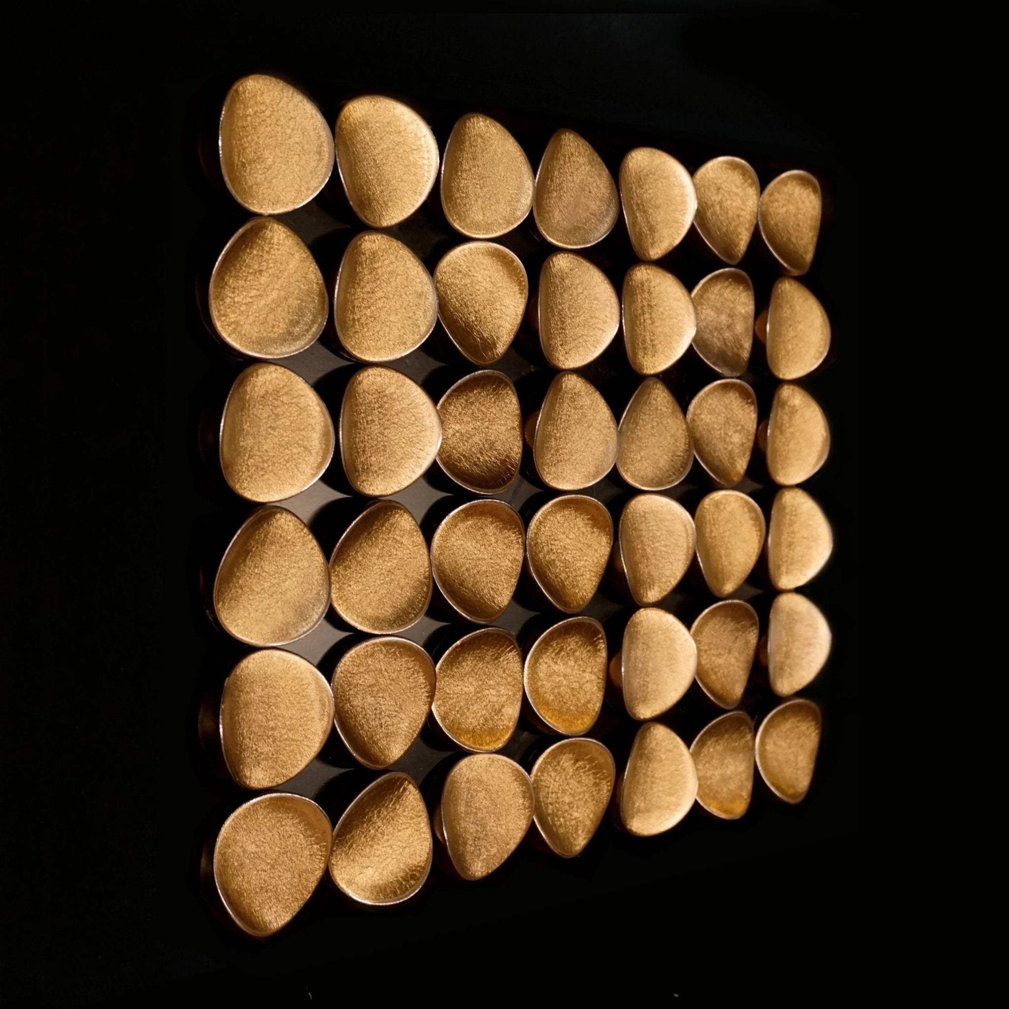 Japanese ceramic wall tiles Moon in White Glaze from Mittsu Japanese Tiles