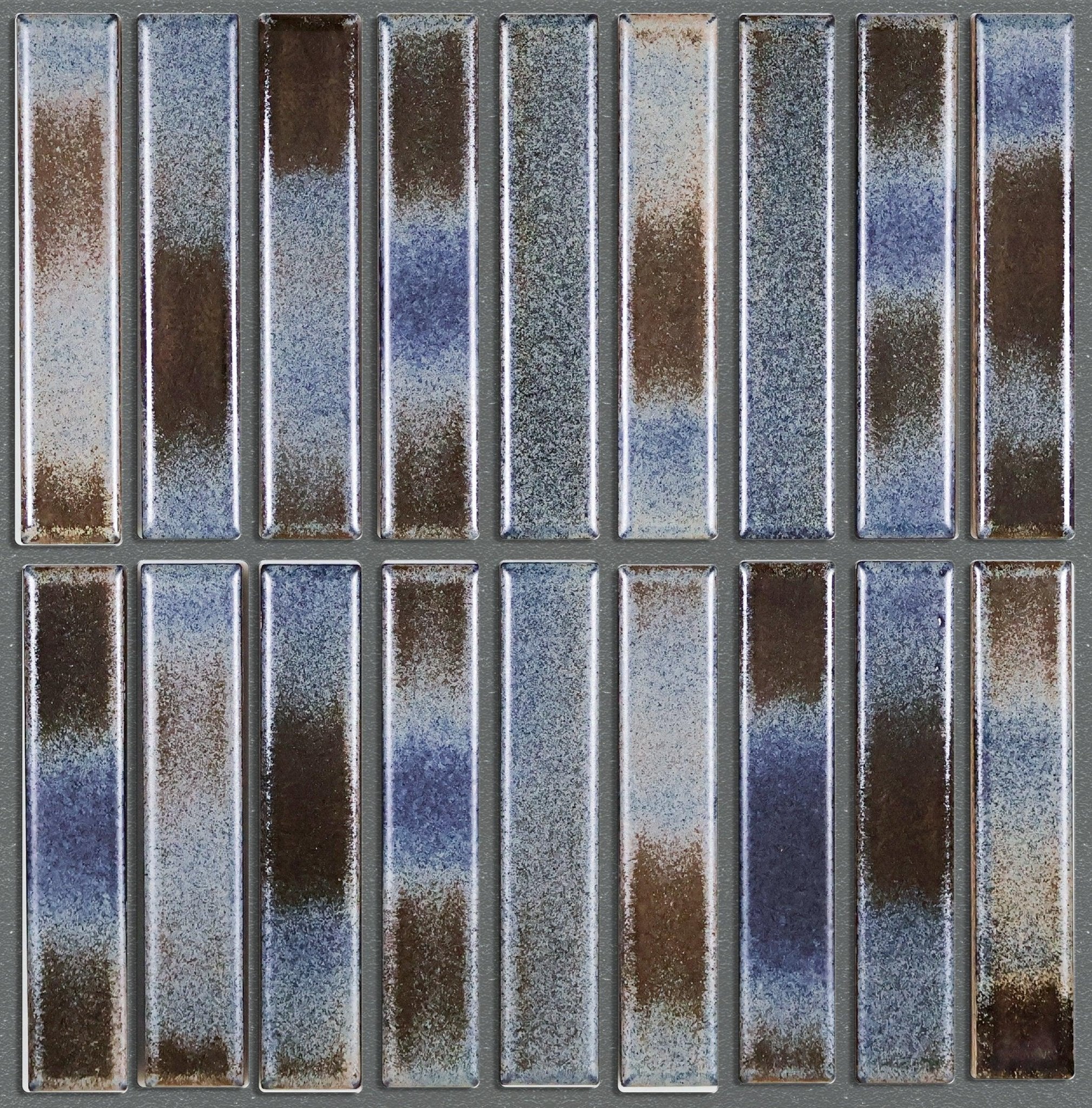 Japanese ceramic wall tiles Nakaba in Speckled White from Mittsu Japanese Tiles