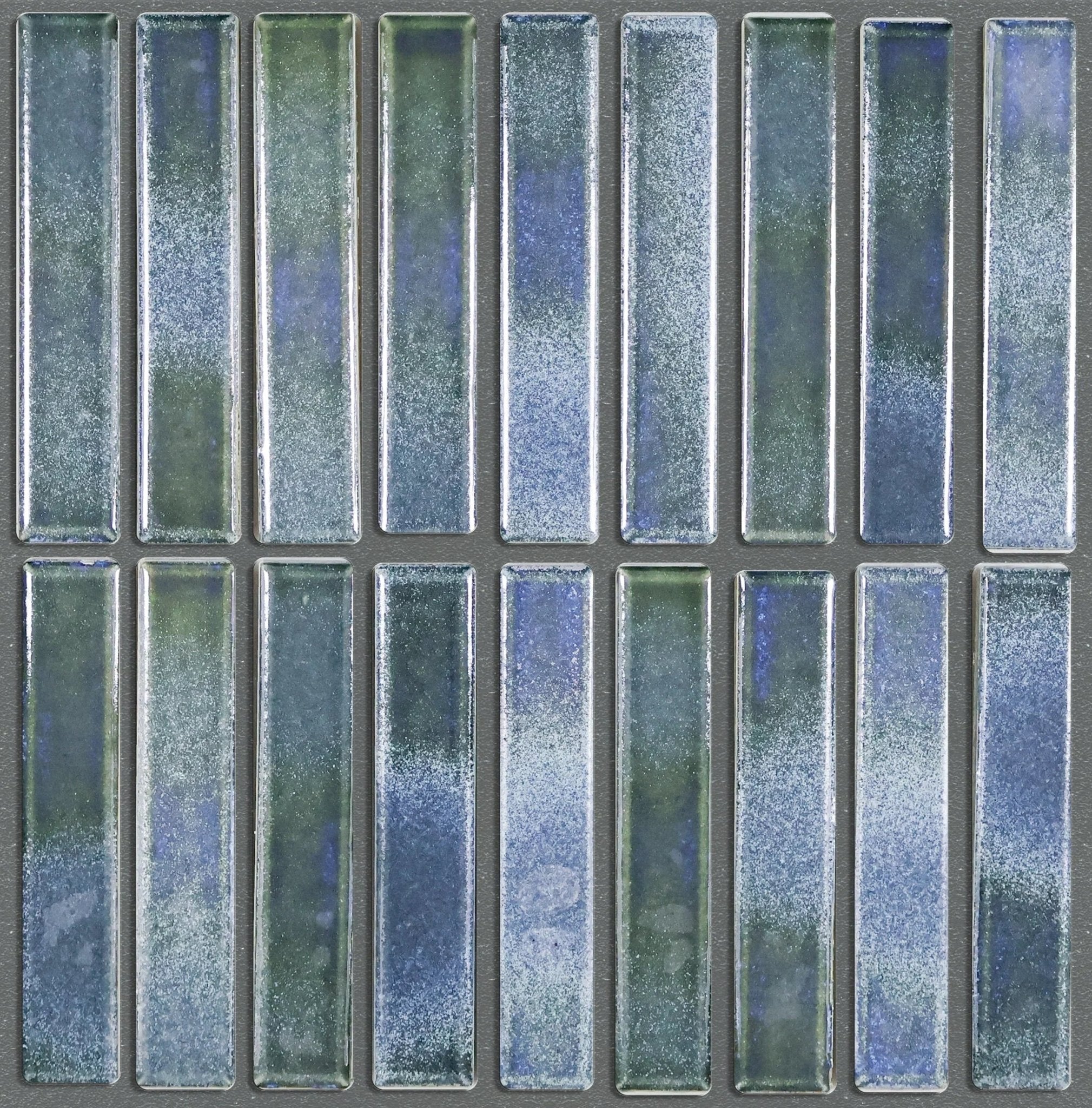 Japanese ceramic wall tiles Nakaba in Night Cloud from Mittsu Japanese Tiles