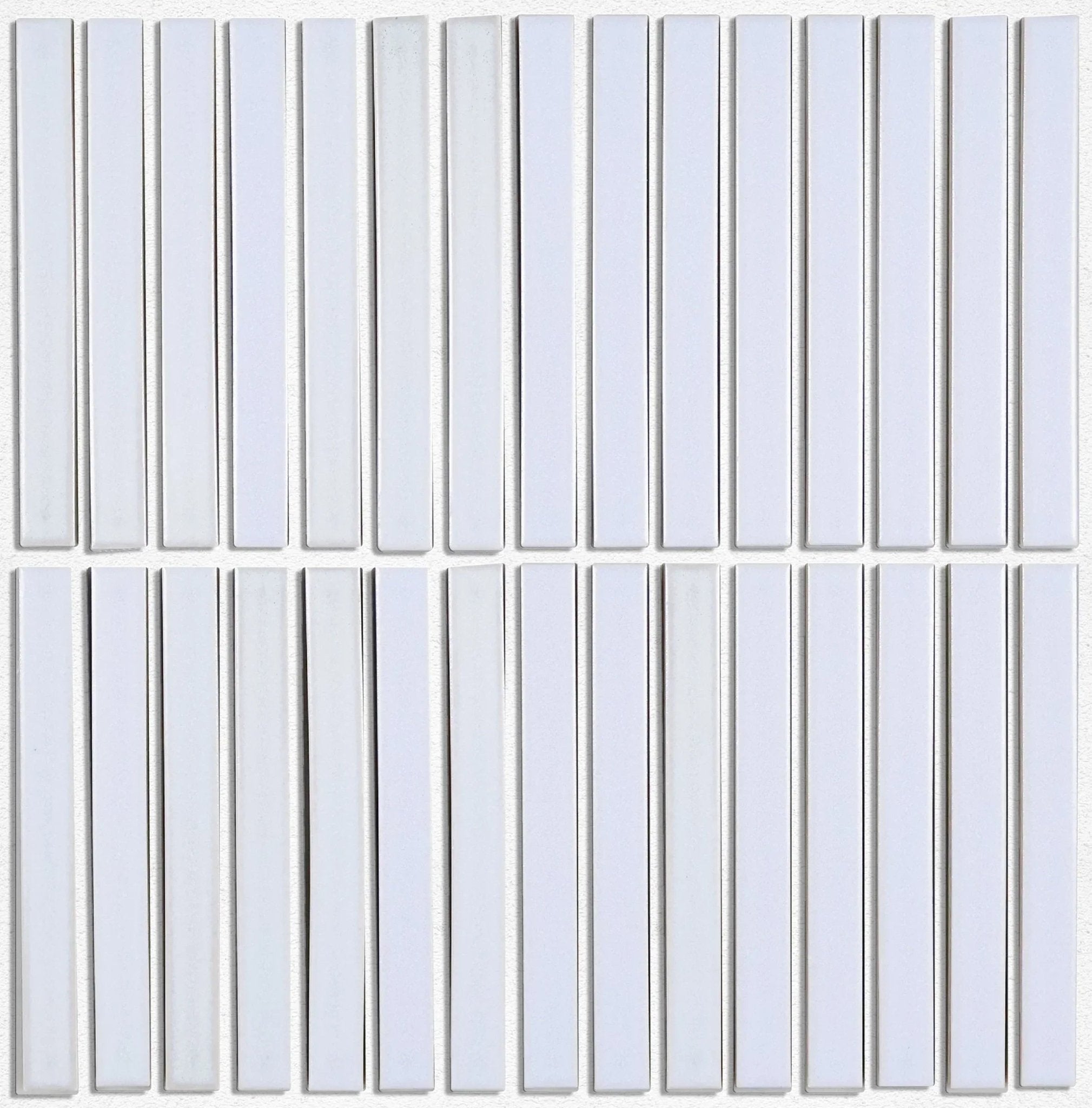 Japanese ceramic wall tiles Nigi Sample in Shu from Mittsu Japanese Tiles