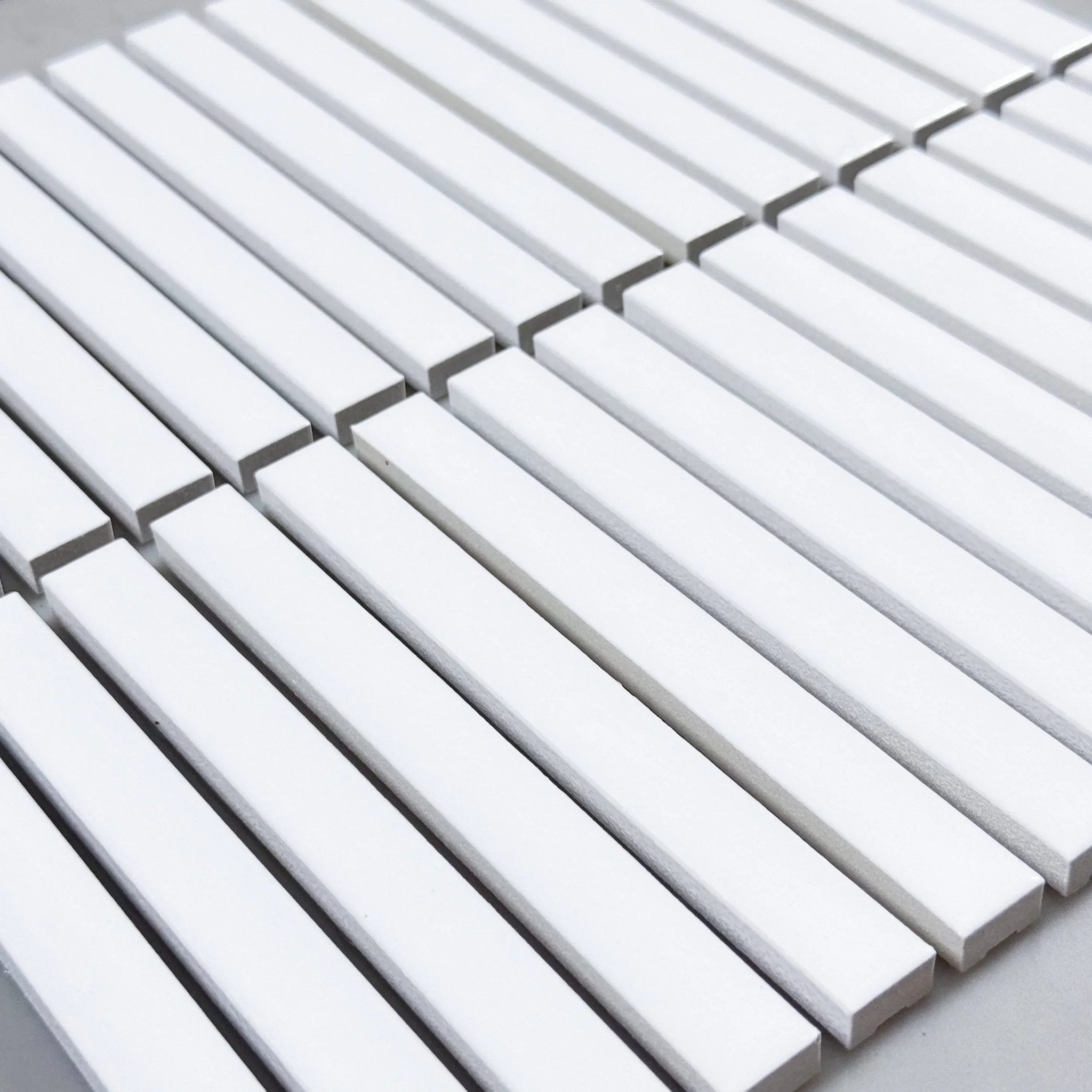 Japanese ceramic wall tiles Nigi Sample in Kumo from Mittsu Japanese Tiles