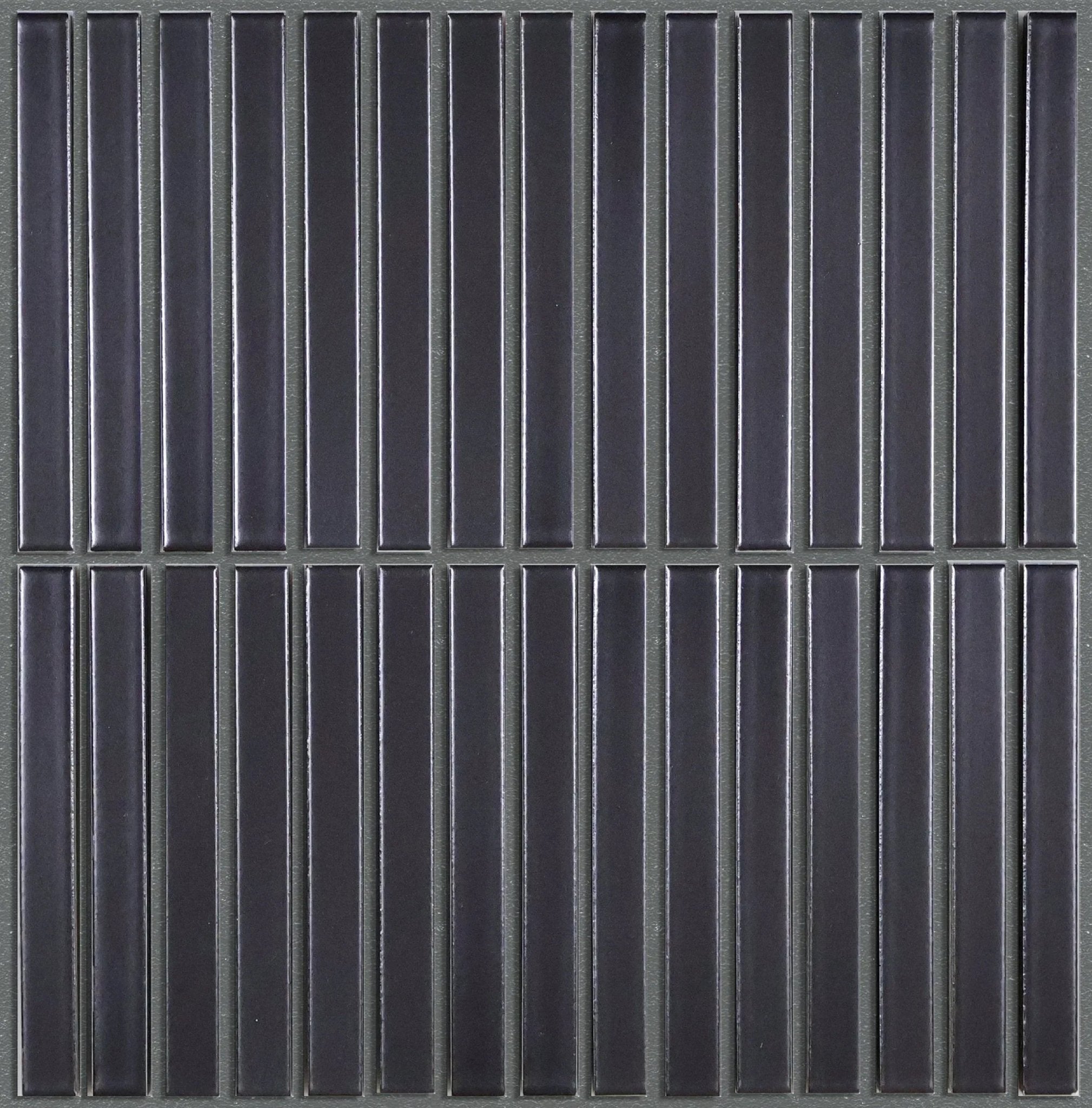 Japanese ceramic wall tiles Nigi Sample in Sakin from Mittsu Japanese Tiles