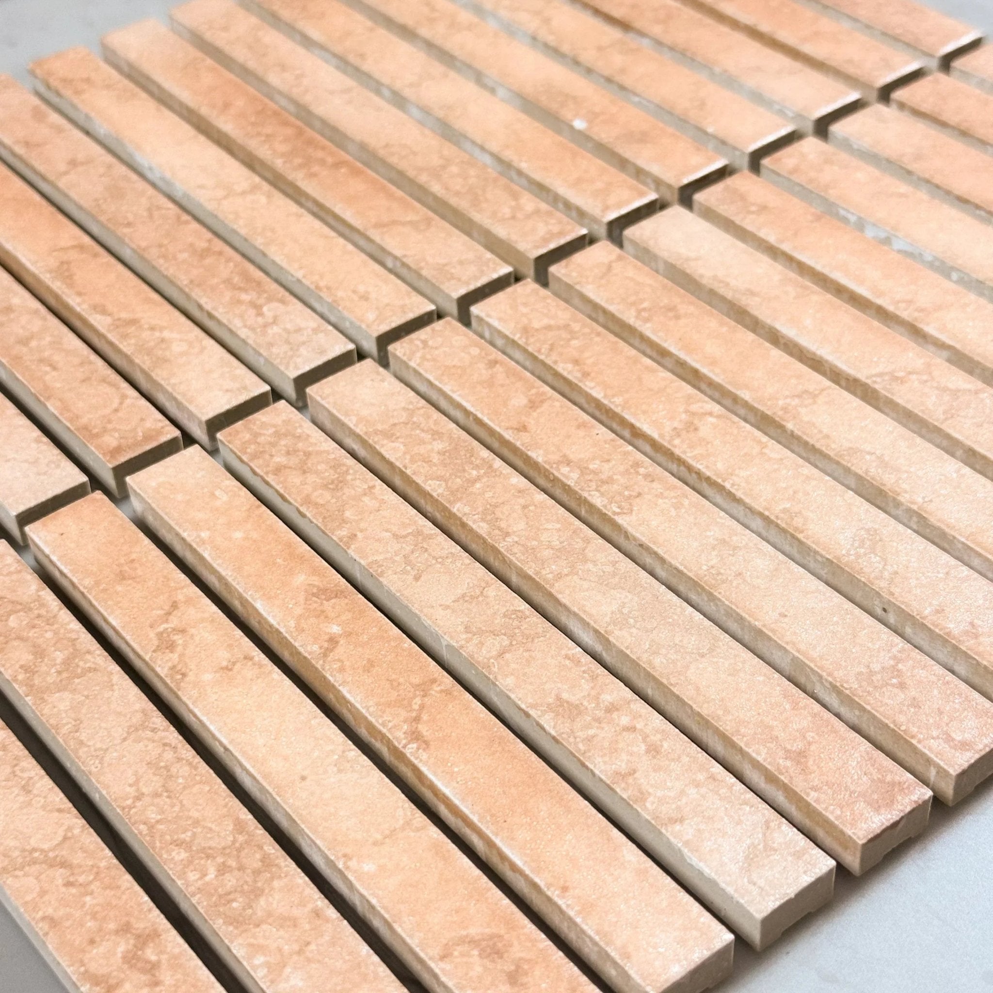 Japanese ceramic wall tiles Nigi Sample in Dou from Mittsu Japanese Tiles