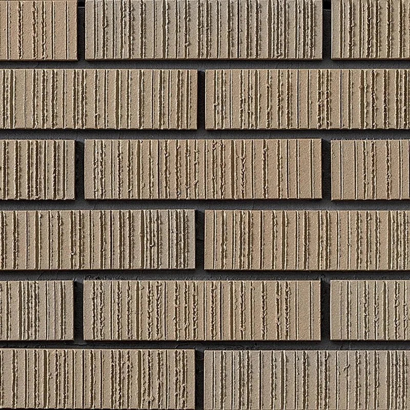 Japanese ceramic wall tiles Sawarabi Sample in Beige from Mittsu Japanese Tiles