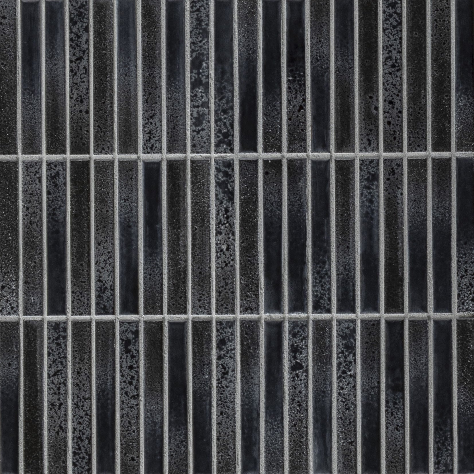 Japanese ceramic wall tiles Yohen in Dark Grey Mix from Mittsu Japanese Tiles